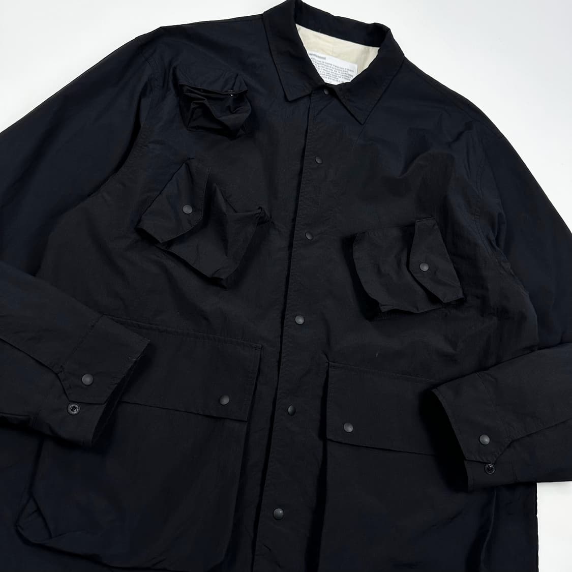 유니폼브릿지 나일론 블랙 코치자켓 (XL) 상품이미지3