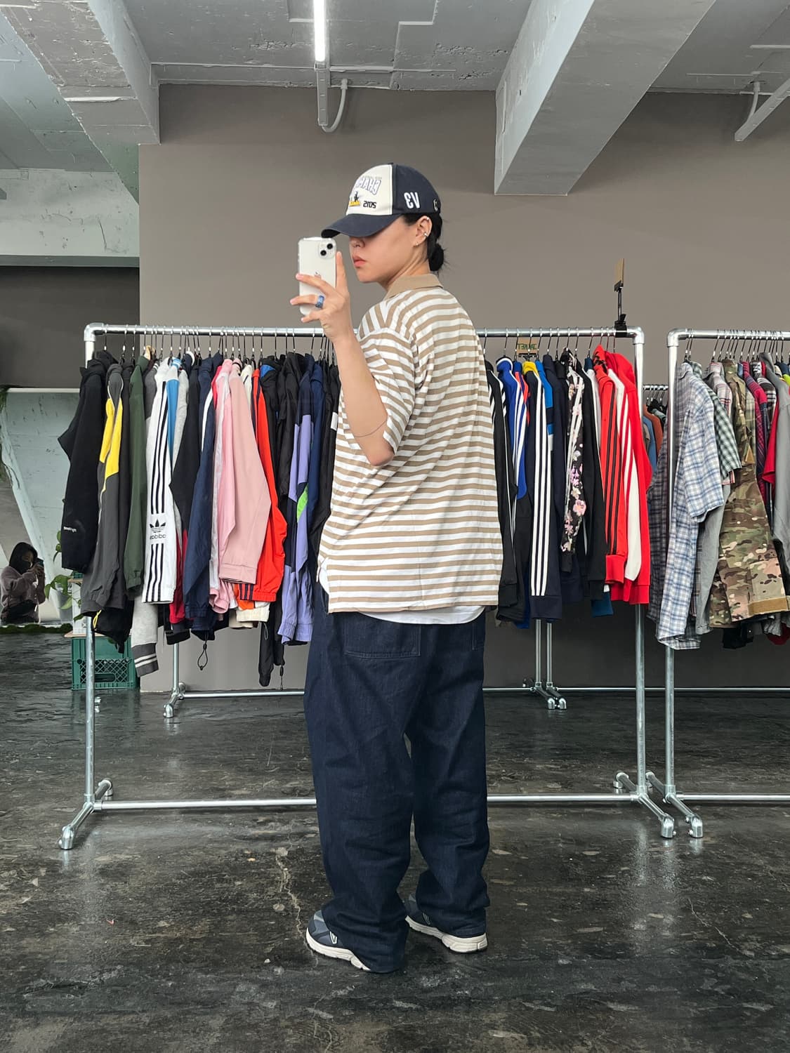 폴로 랄프로렌 스트라이프 카라 반팔 티셔츠  상품이미지5