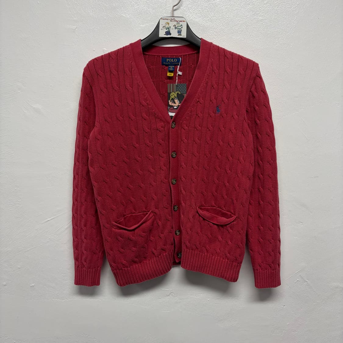 폴로 랄프로렌 케이블 니트 가디건 2 상품이미지1