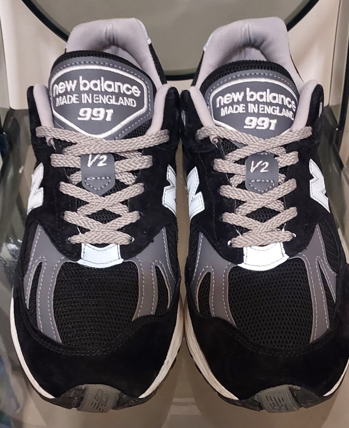 (275)뉴발란스 991V2 블랙  상품이미지1