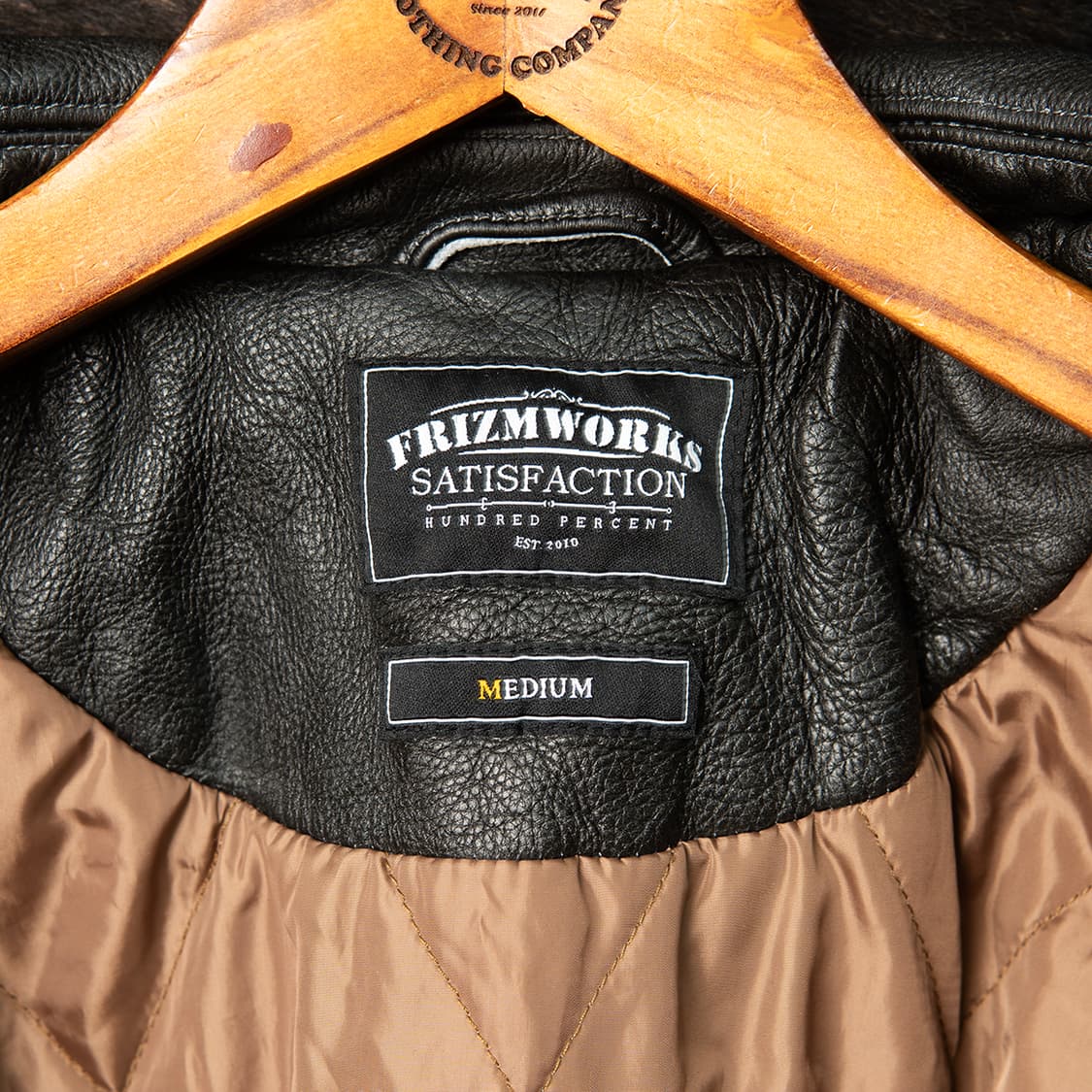 [105] 프리즘웍스 싱글 카우하이드 레더자켓  MO-2574  상품이미지6