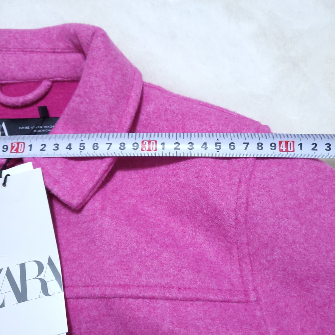 자라 여성 자켓 새제품 XS 0209 뽀샤샤 상품이미지5