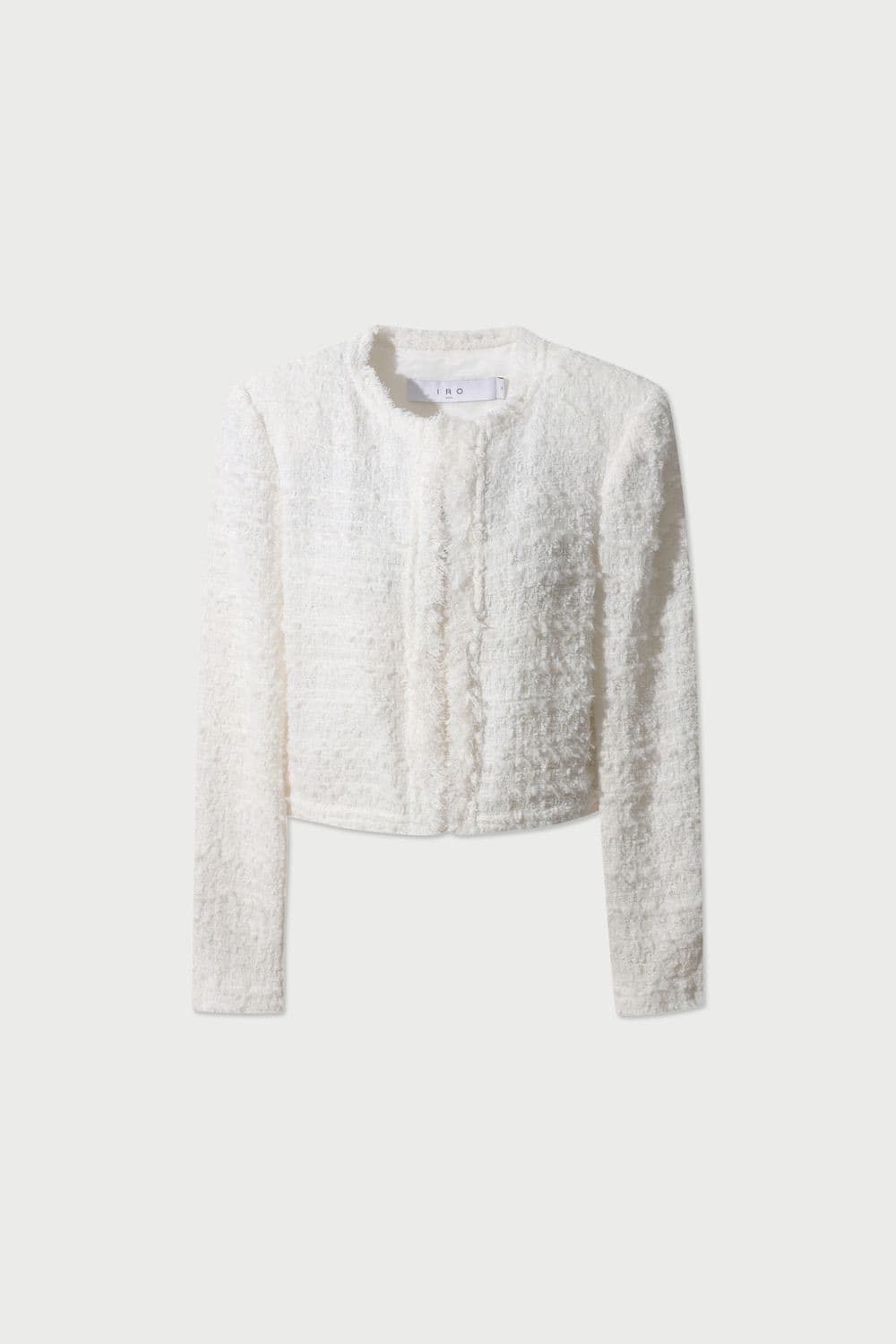 이로 2025 S/S 모아나 트위드 자켓 - 화이트36 상품이미지1