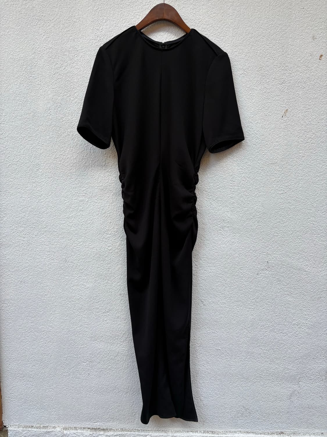 오브제 블랙 셔링 원피스  상품이미지6