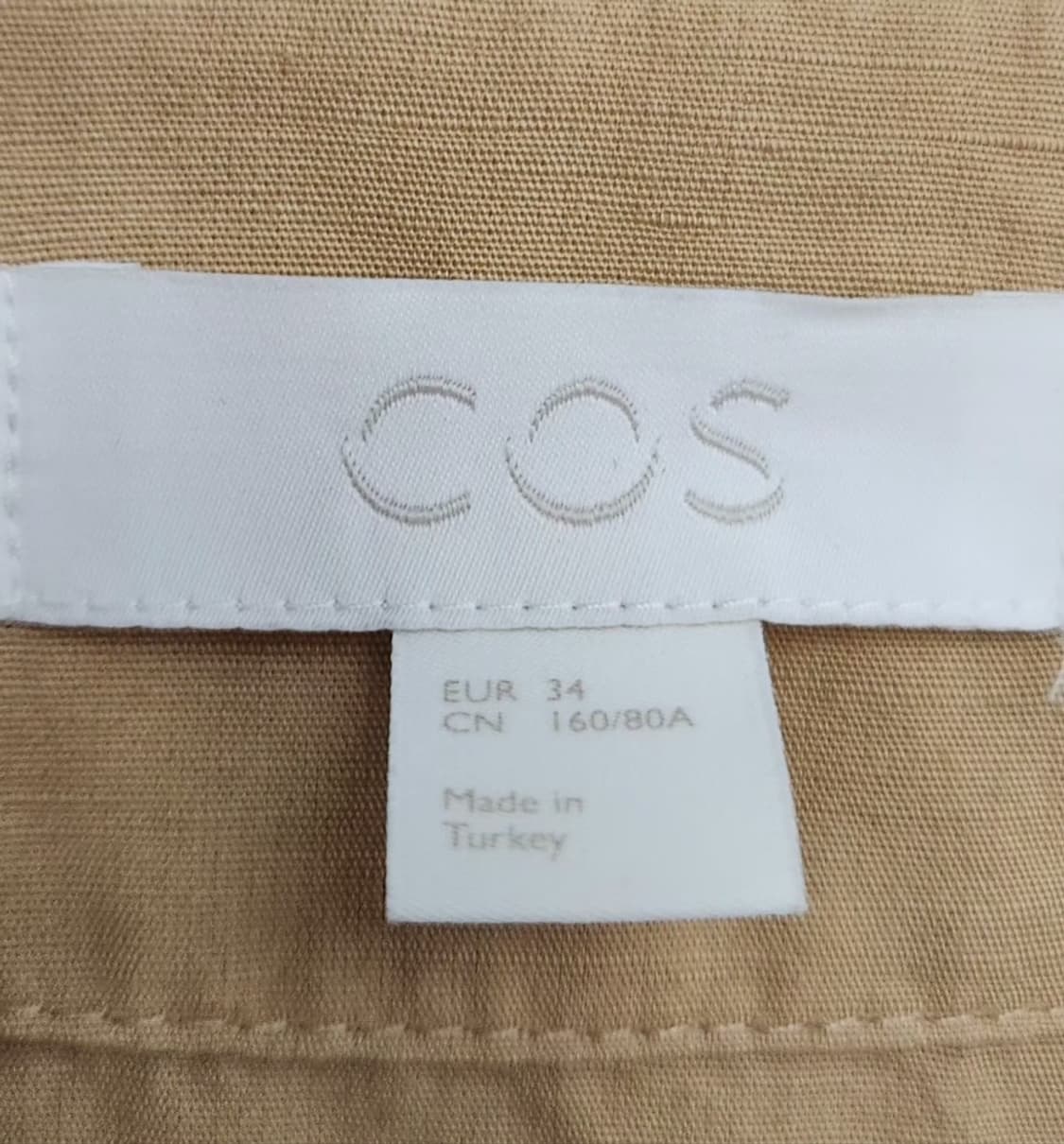 [COS 코스] 95 66 여 셔츠원피스 반팔원피스 상품이미지3