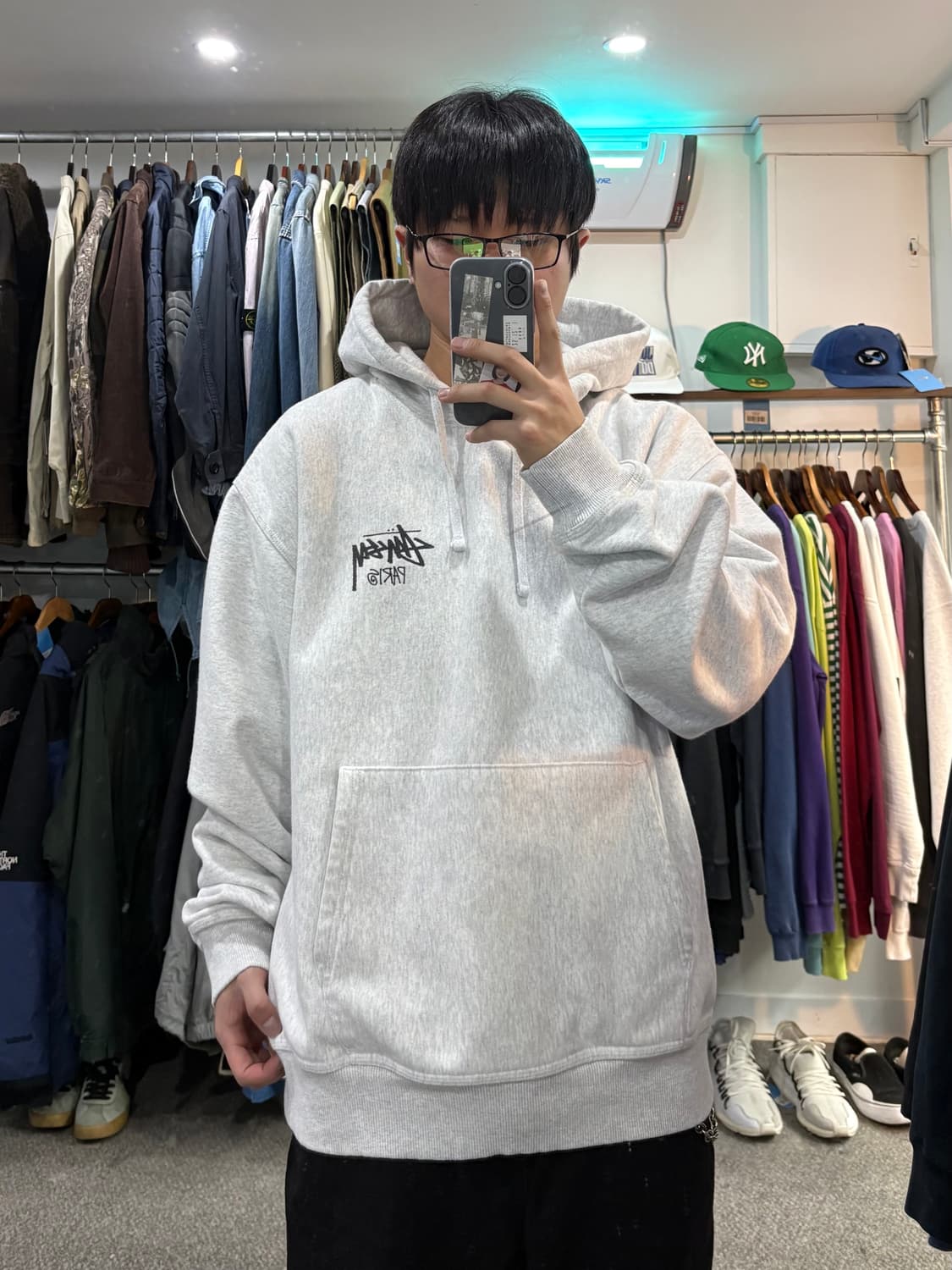 스투시 파리 후드티 상품이미지8