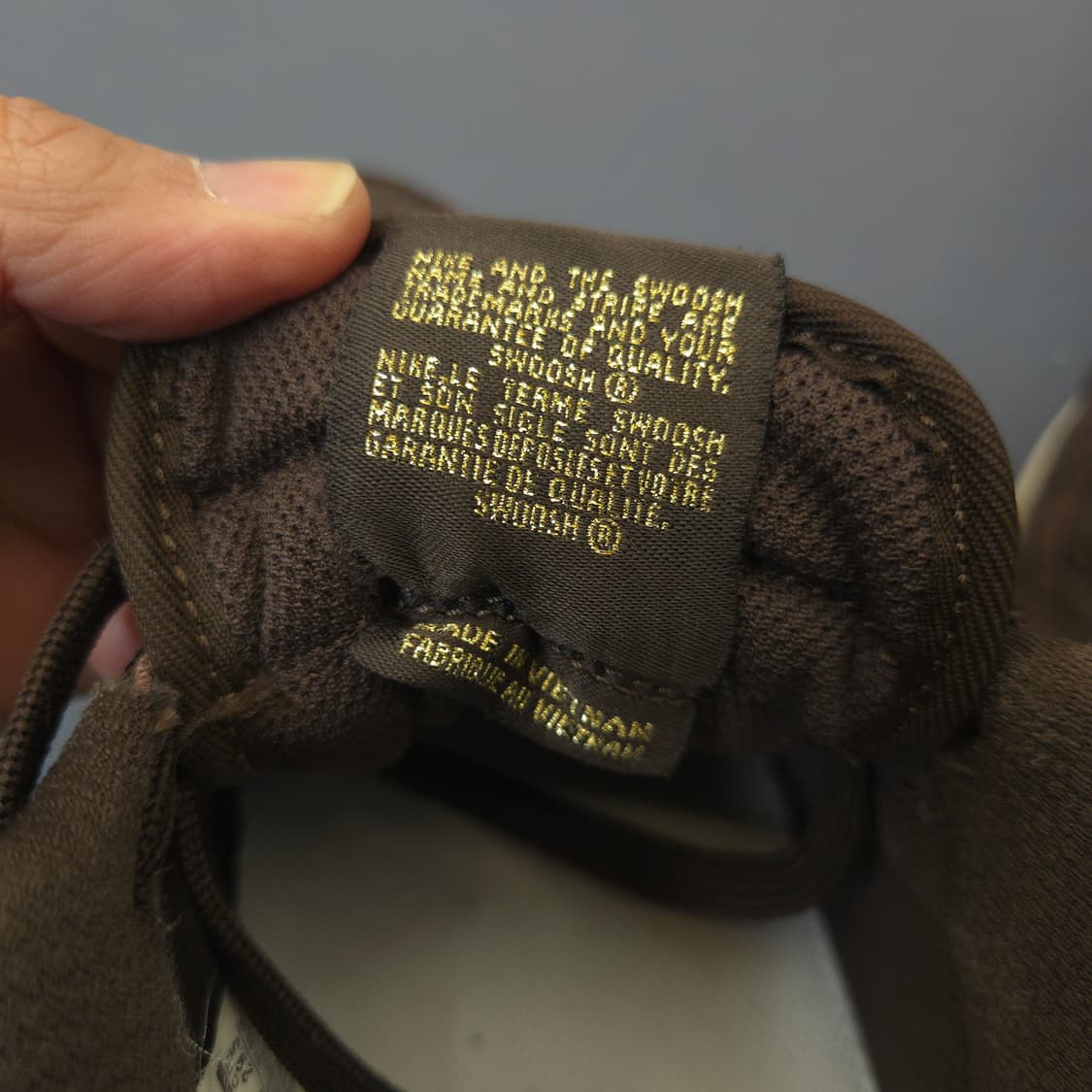 나이키 에어포스1 크로크 브라운 상품이미지8