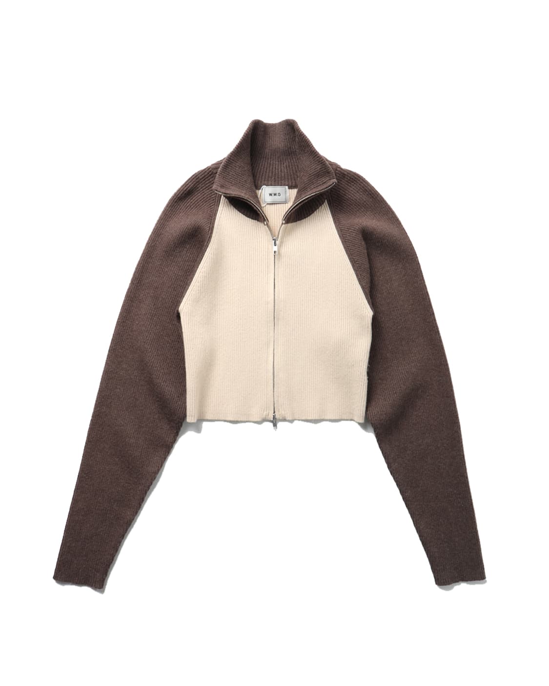 WHO'S WHO gallery Raglan Zip Knit 상품이미지1