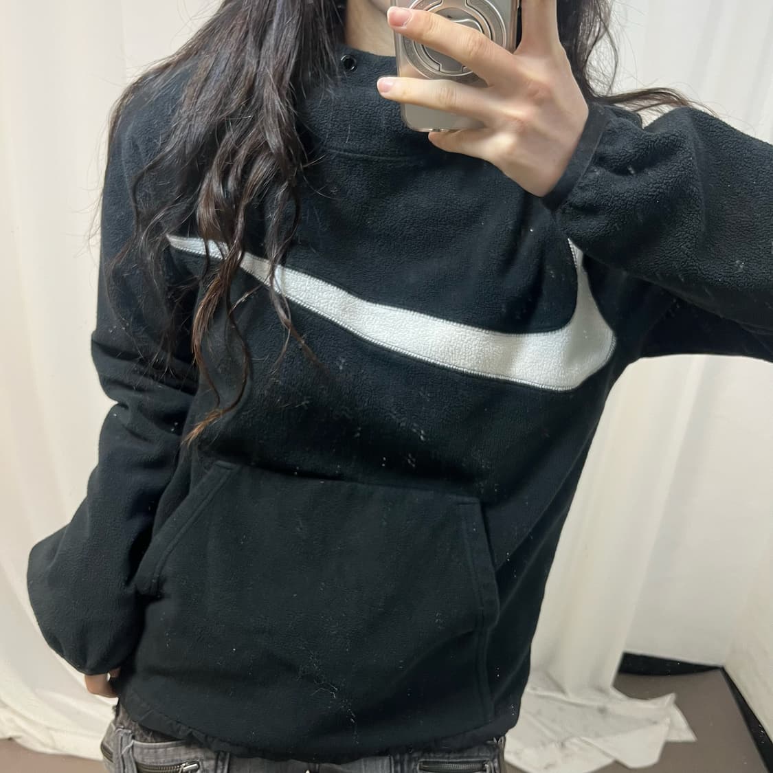 Nike Black Fleece Hoodie 상품이미지3