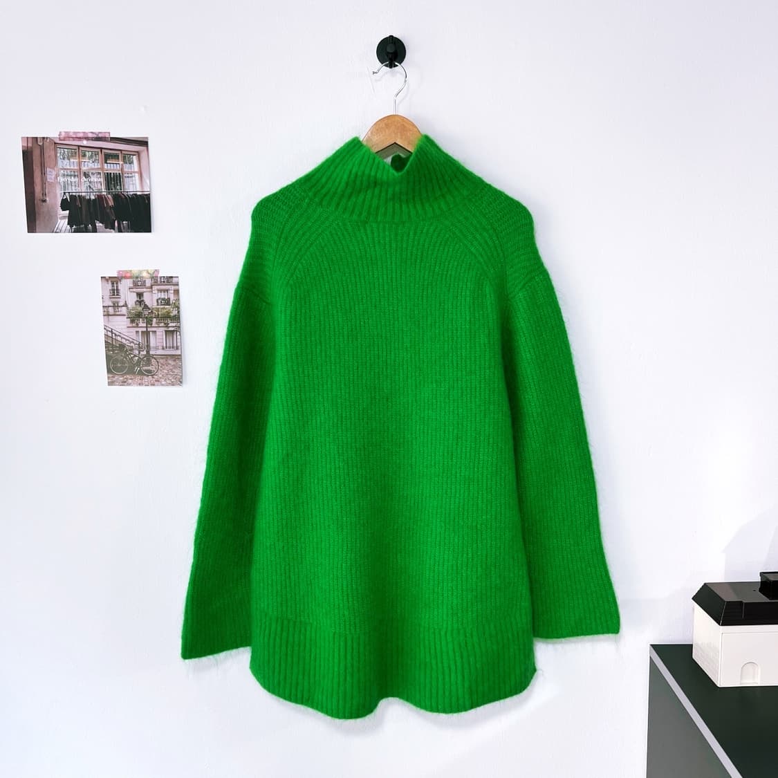 [S]앤아더스토리즈 모헤어 오버핏 터틀넥니트 상품이미지1