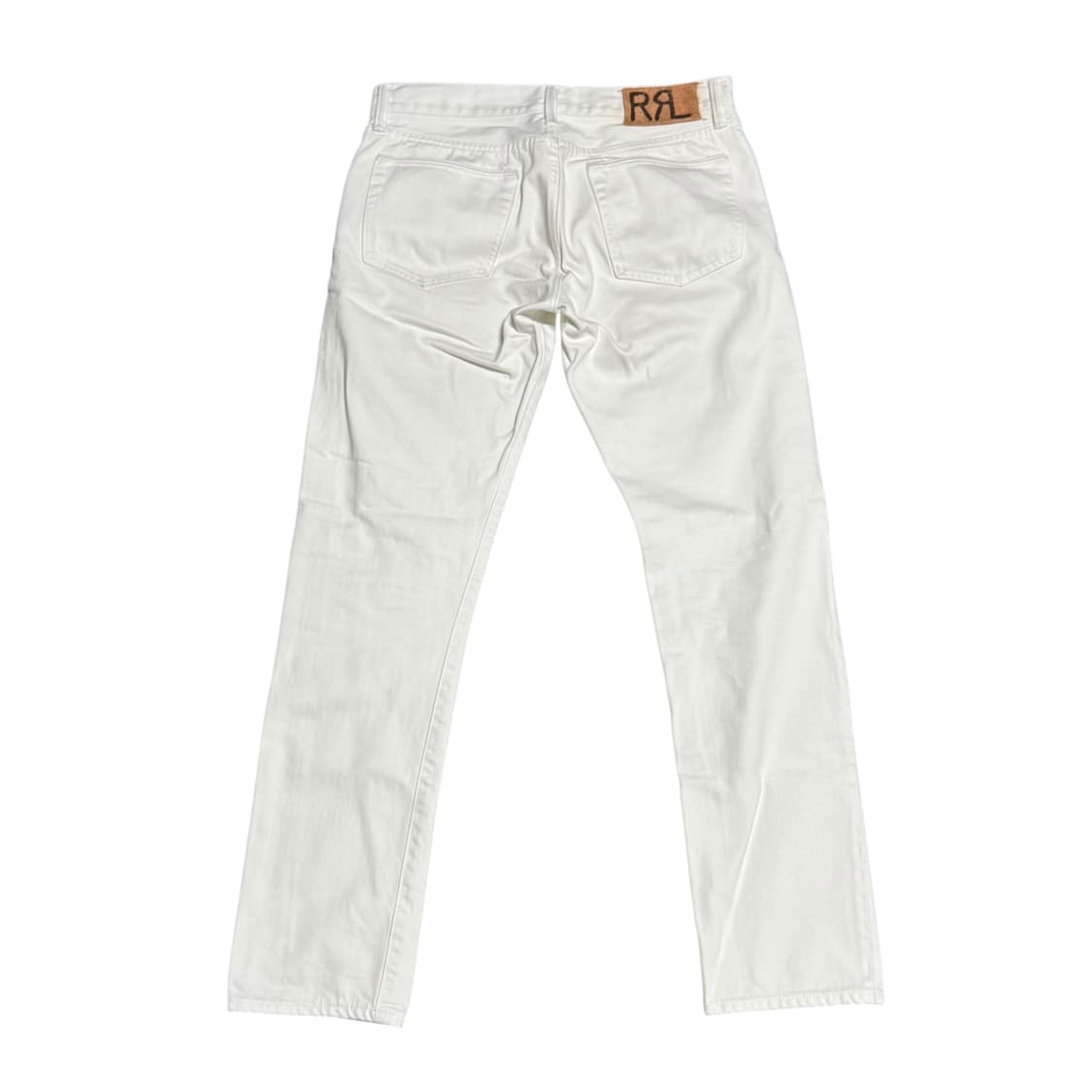 RRL 더블알엘 화이트 데님 팬츠 상품이미지4