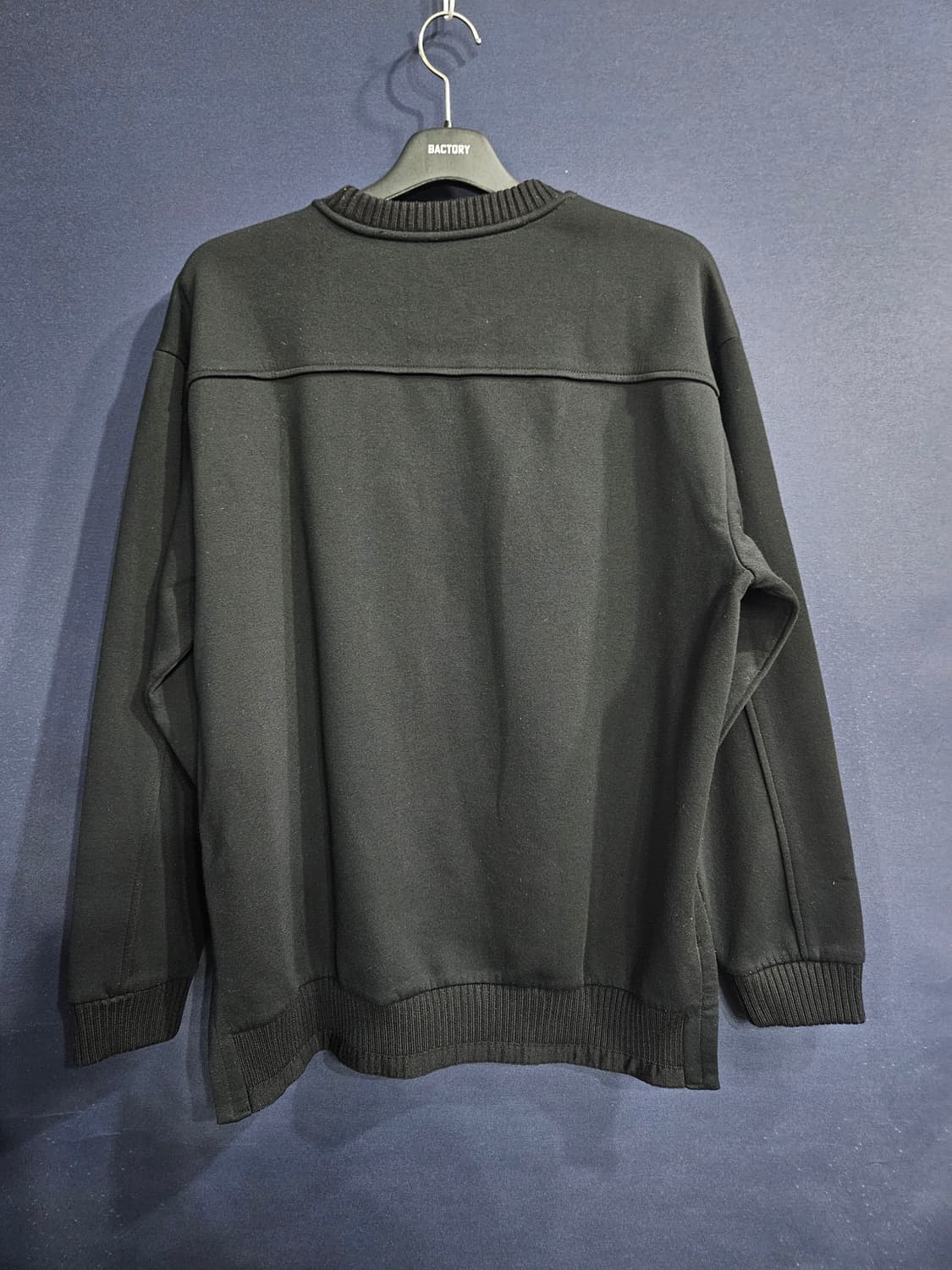 시스템옴므 자수 프린팅 남성 오버핏 105 맨투맨  상품이미지2