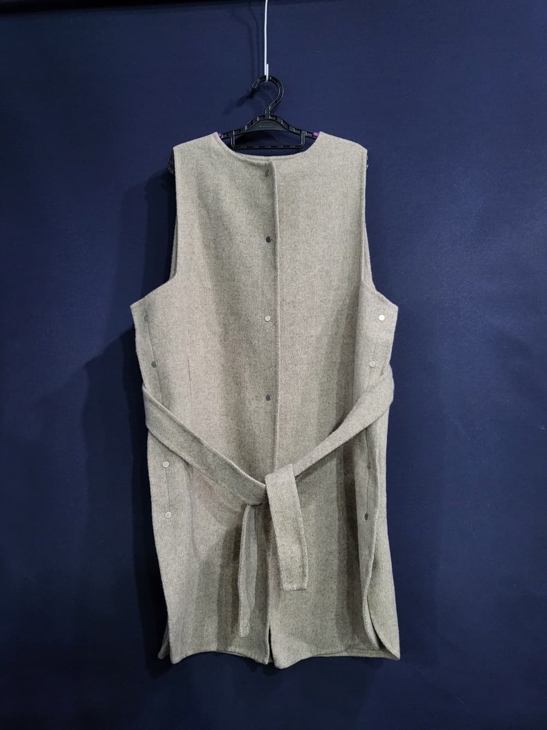 팔라스 울 핸드메이드 롱베스트 상품이미지1