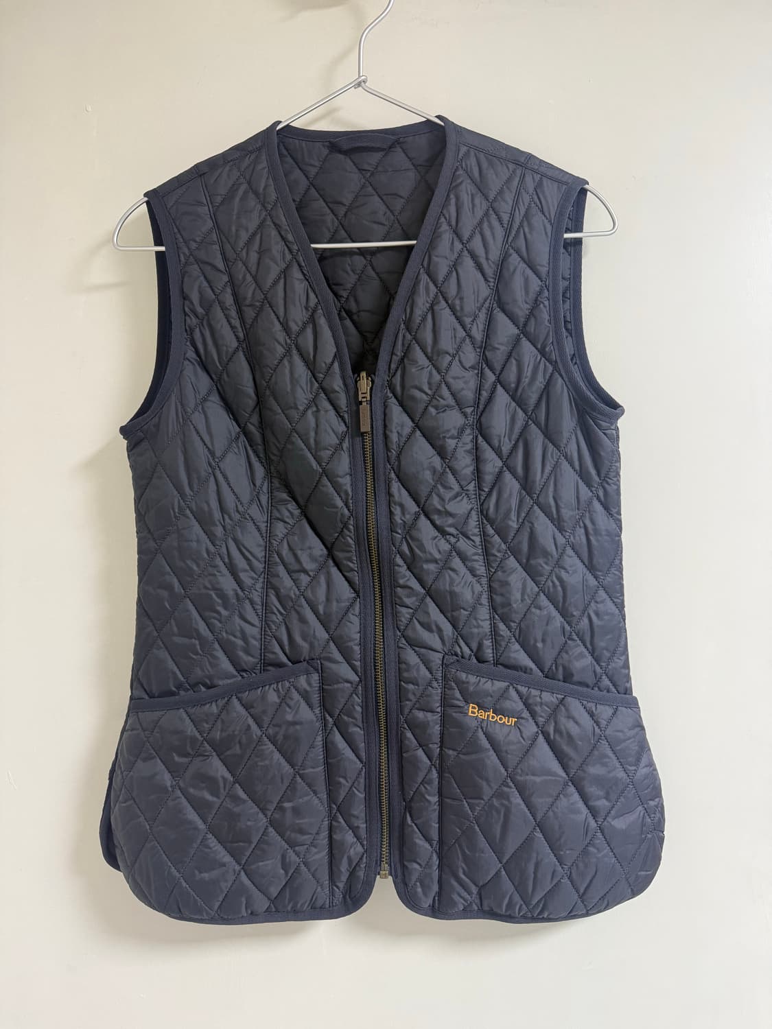 정품)바버 퀼팅 베스트 34 상품이미지3