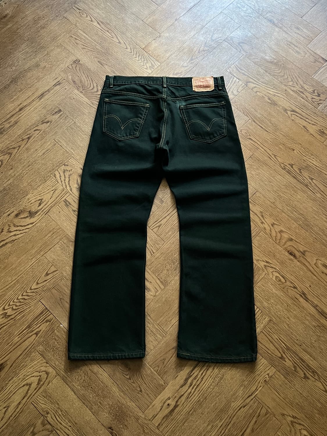 [36]리바이스 517 가먼트다잉 플레어핏 데님 팬츠 상품이미지1