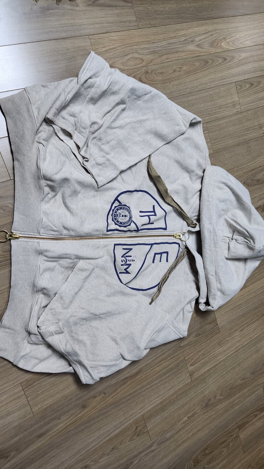 캐피탈 탑 플리스 데블 후드 블루종 TH.DD 피스 PT 키나리 상품이미지2