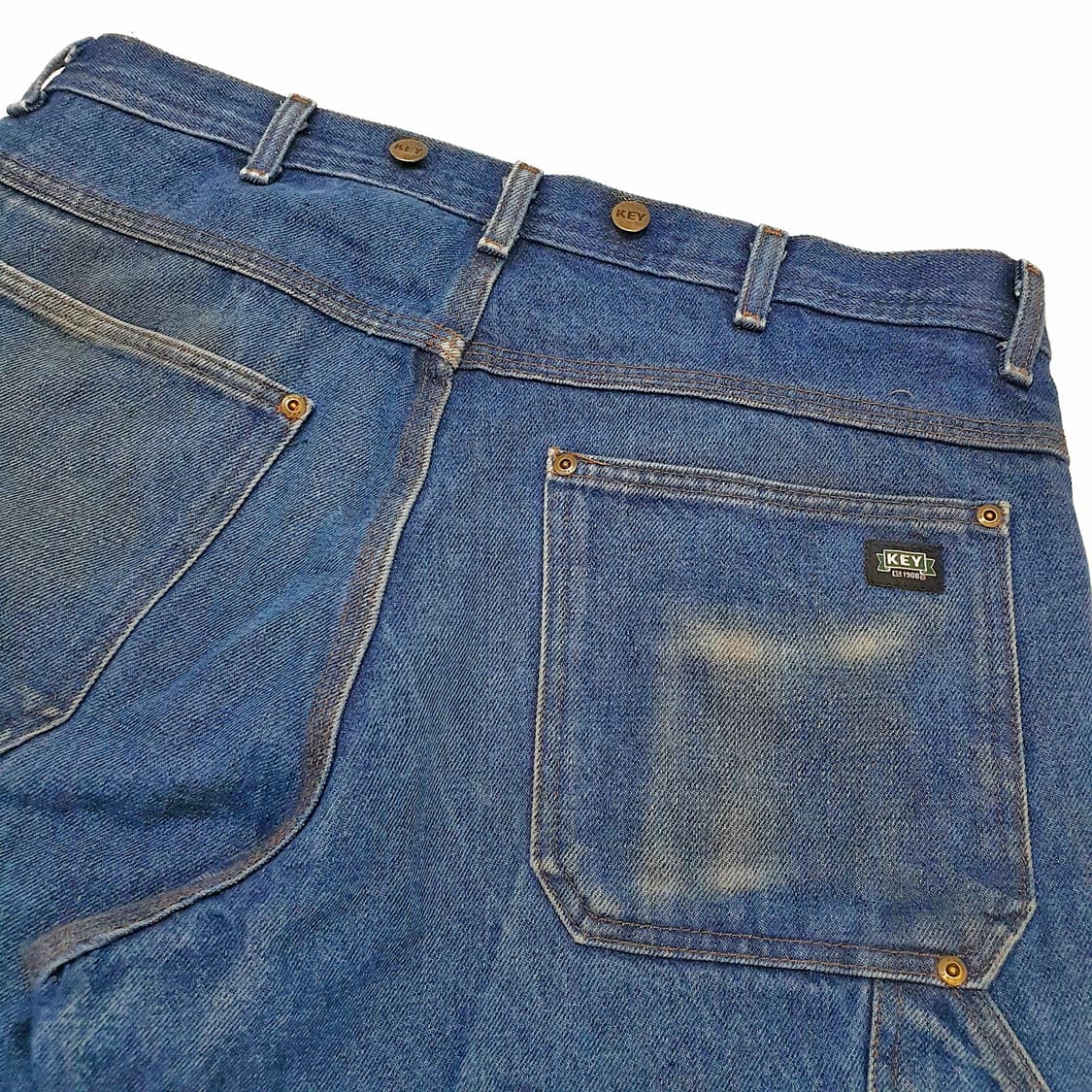 key 더블니 데님 90s 굿 페이딩 34 (33~34) 상품이미지8