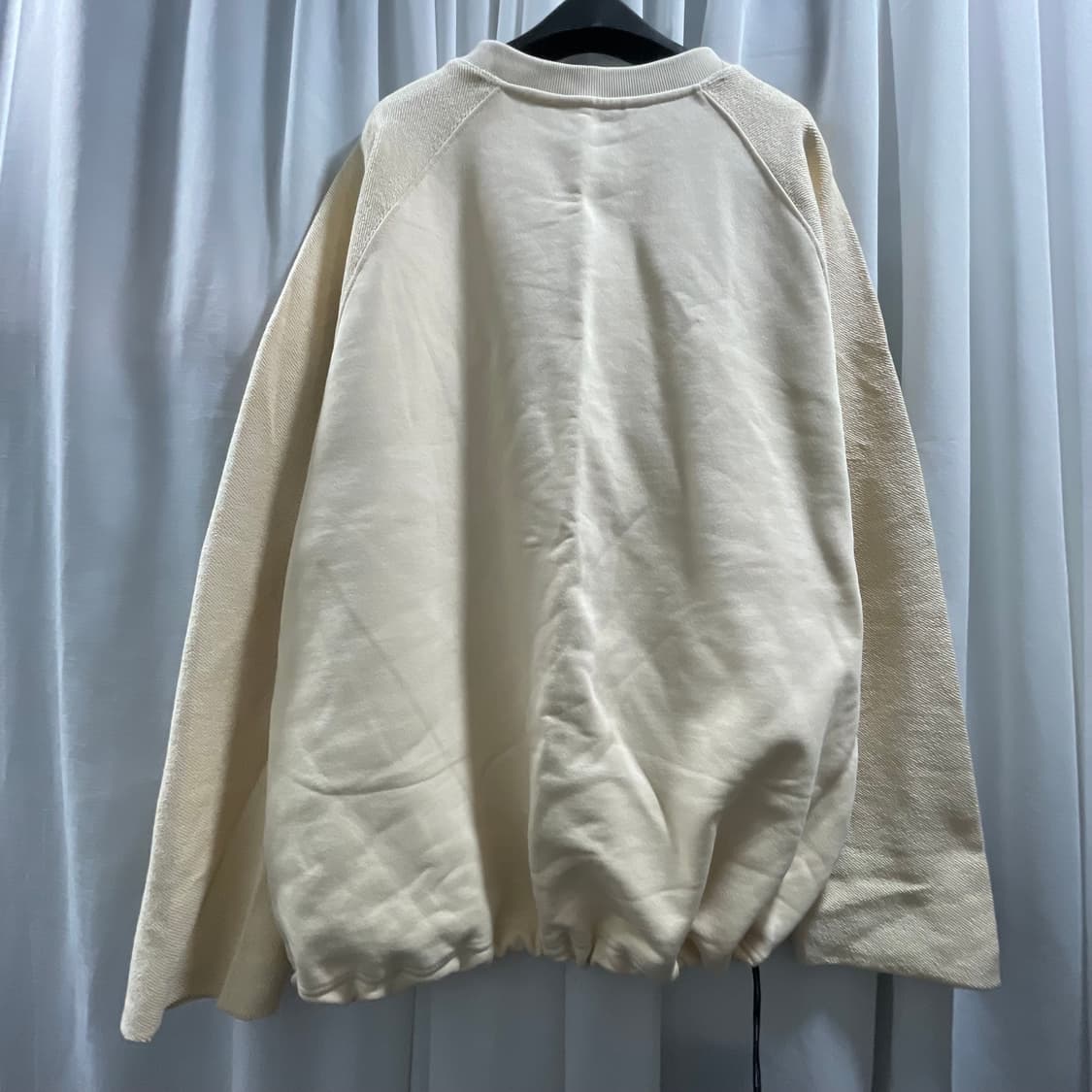 유니폼브릿지/ 스트링 리버스 스웻셔츠 아이보리/ XL 상품이미지2