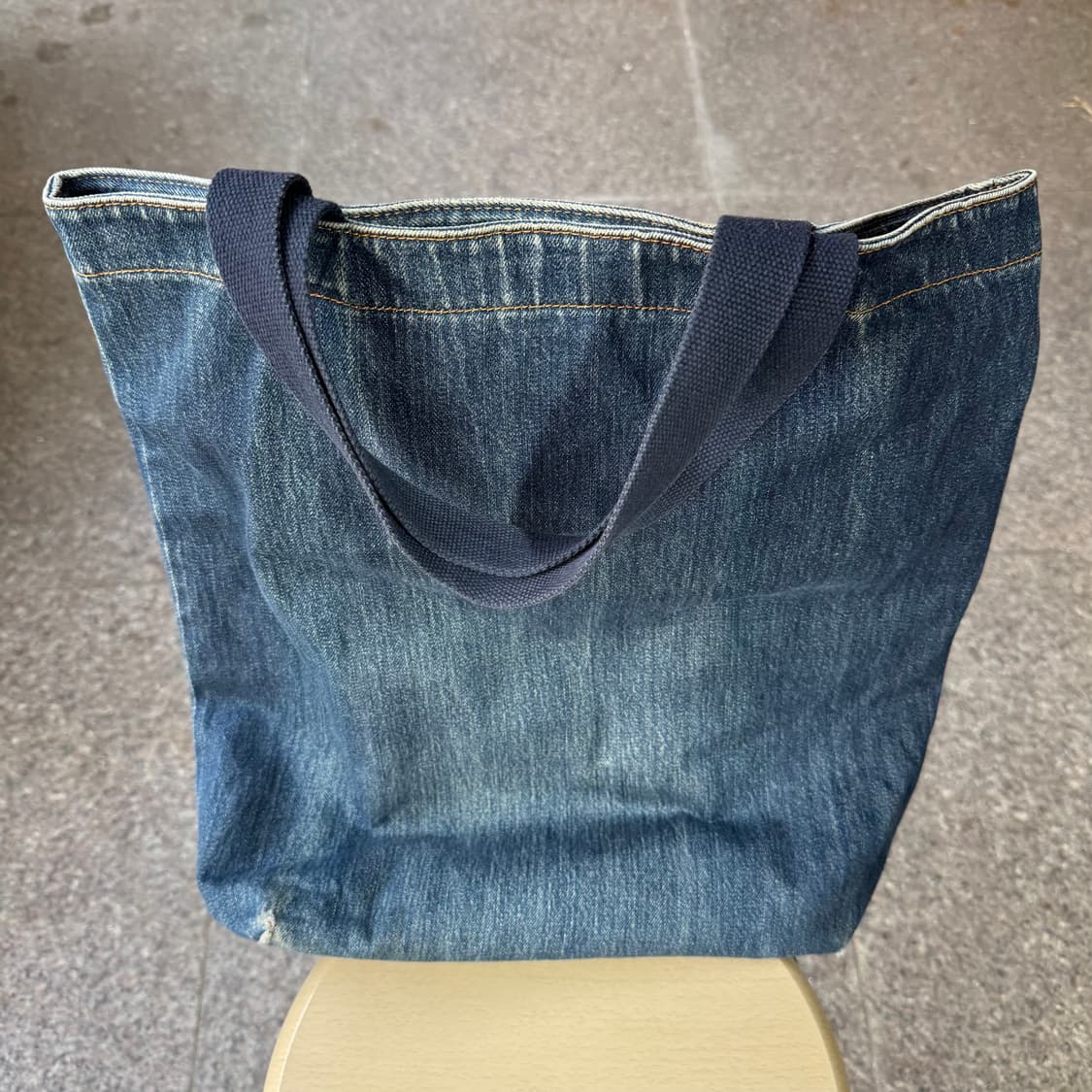 리바이스 백포켓 로고 데님 토트백 상품이미지4