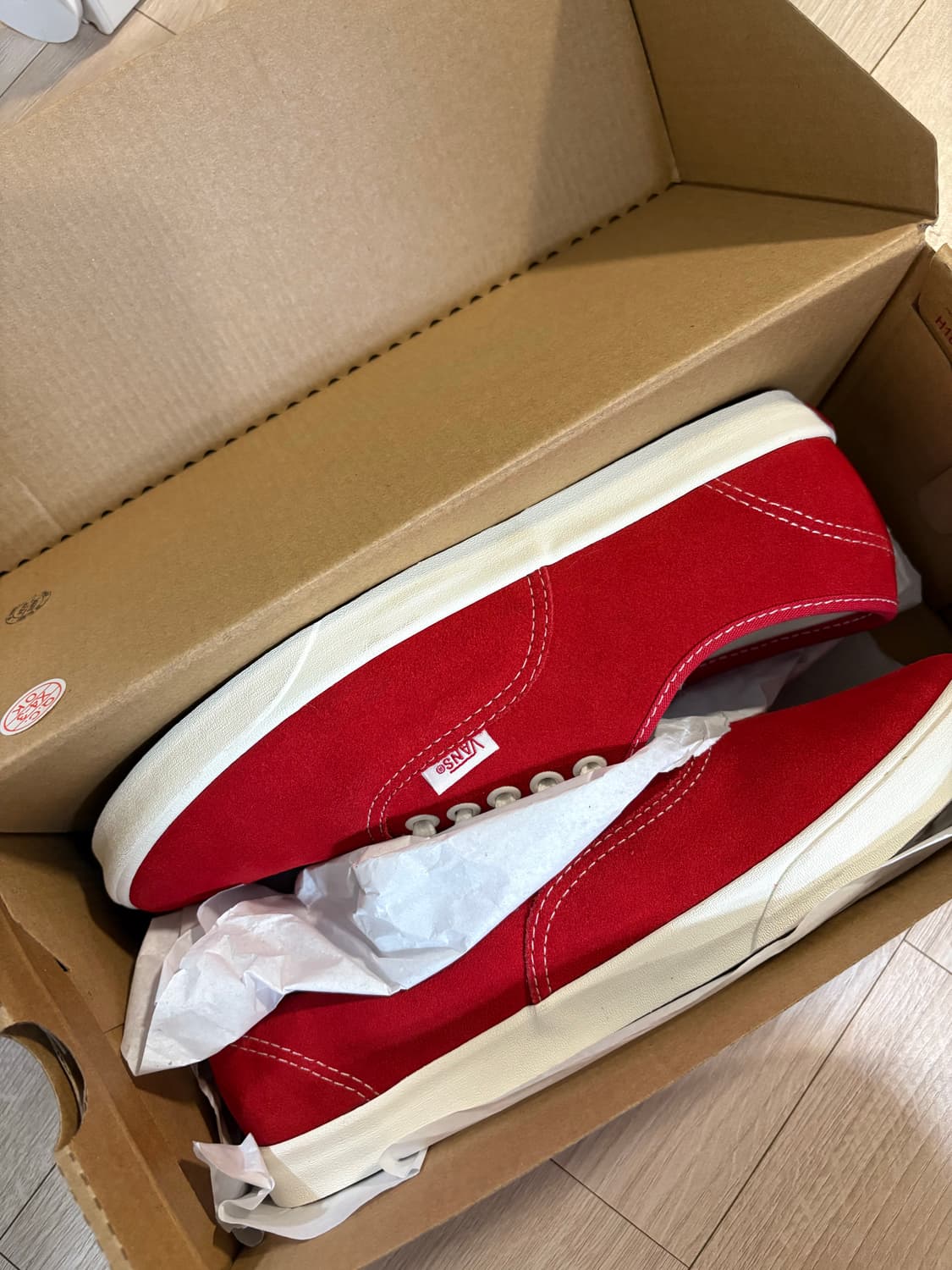 반스 어센틱 레드 245mm 상품이미지1