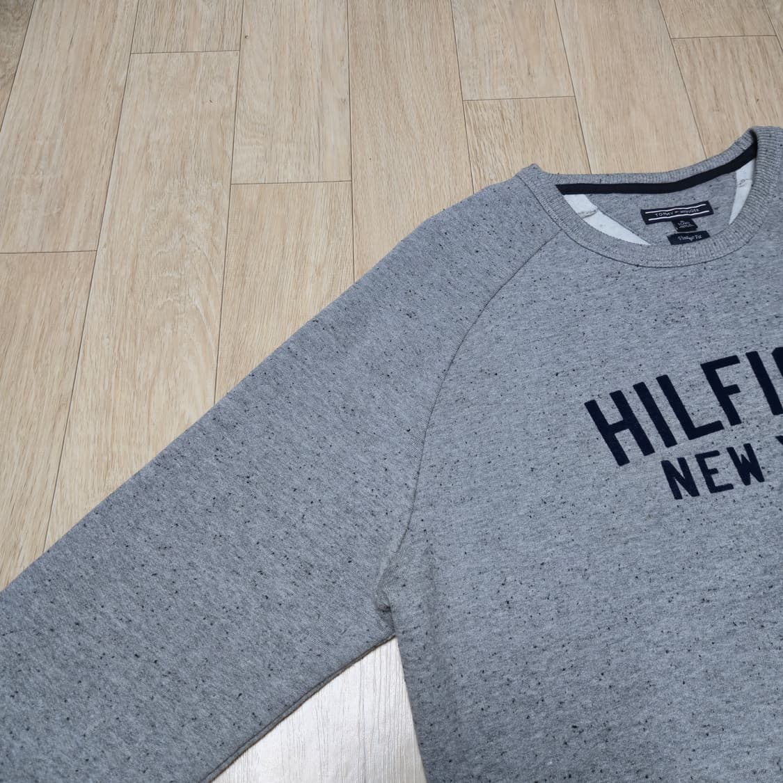 XL) 타미힐피거 그레이 맨투맨 상품이미지4
