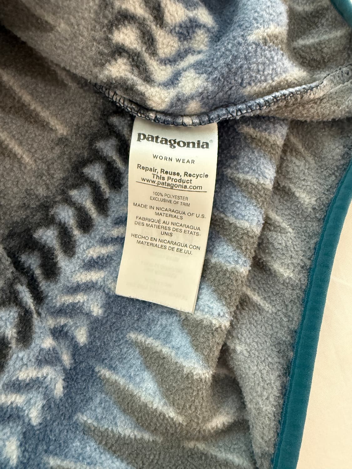 17FW 파타고니아 신칠라 스냅-T 아즈텍 패턴 상품이미지7