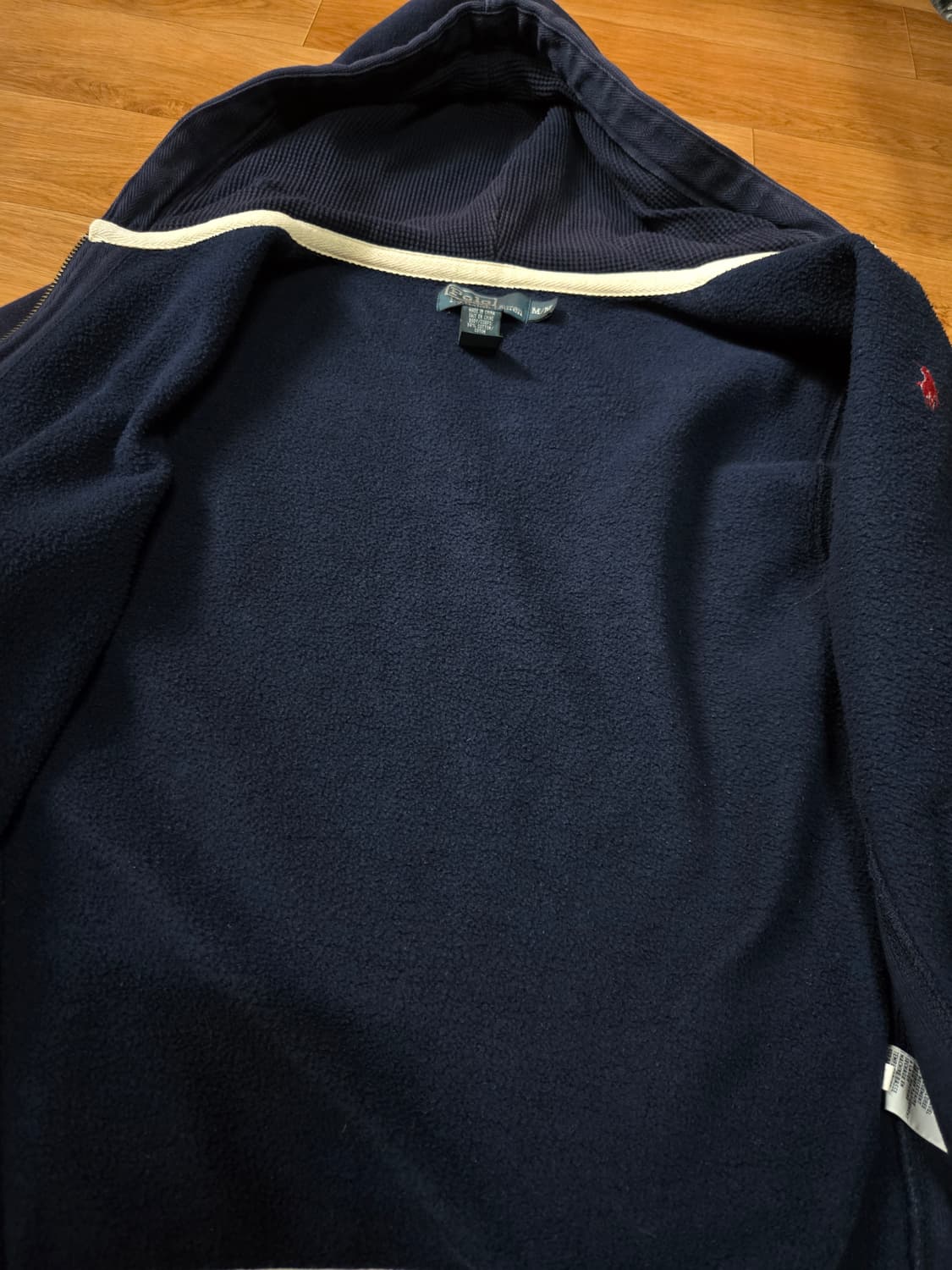 폴로 랄프로렌 네이비 후드 집업 상품이미지6