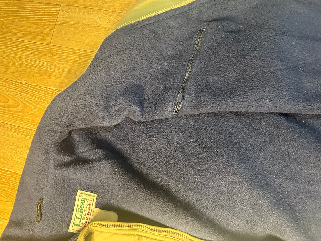 L.L.Bean 엘엘빈 90s USA 빈티지 warm-up jacket 상품이미지5