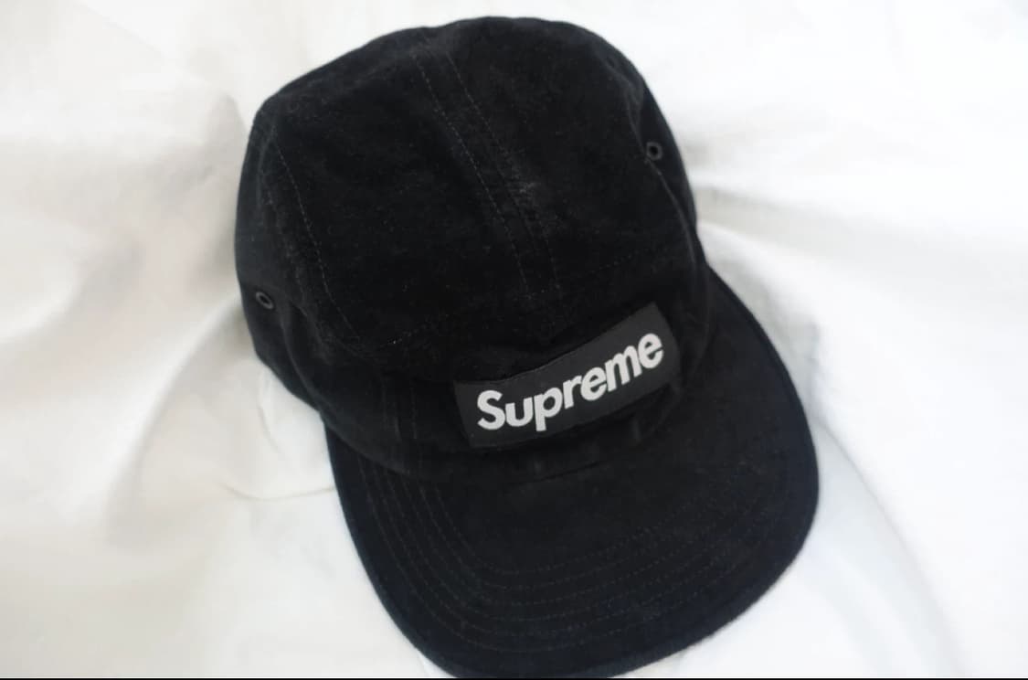 Supreme 슈프림 캠프캡 블랙 상품이미지1