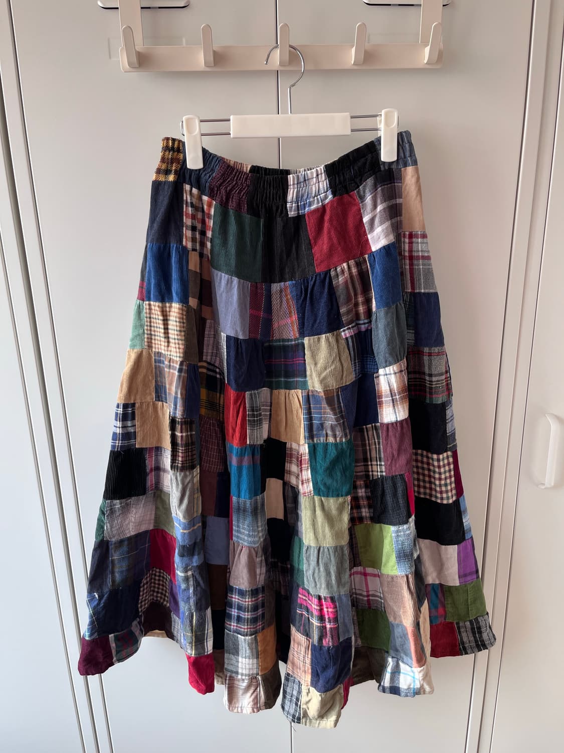 (Rare) vintage 패치워크 롱 스커트 상품이미지7