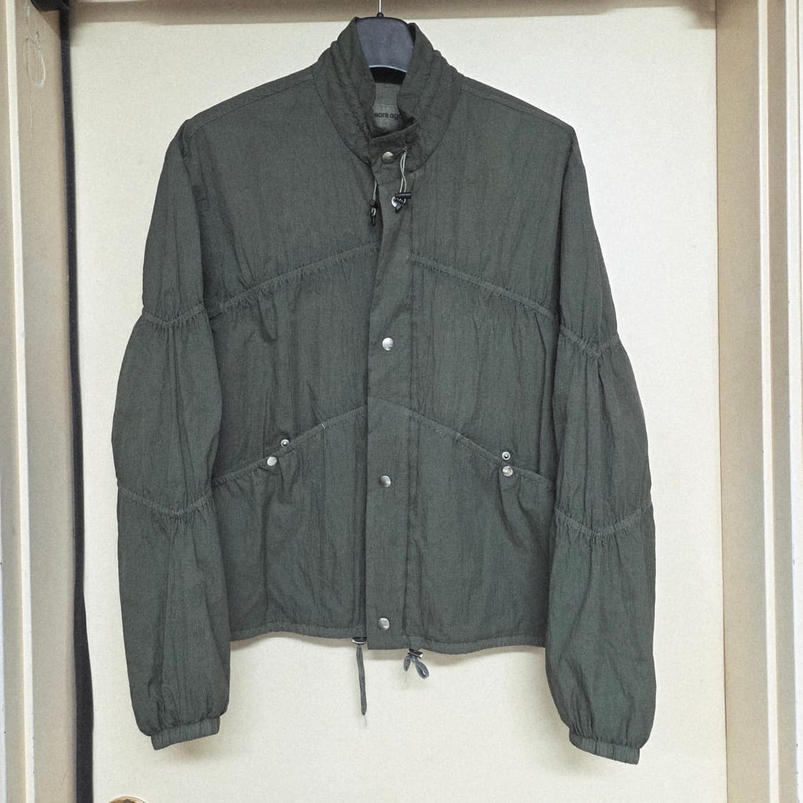 [2] 이얼즈어고 오버 다이드 에어 푸퍼 자켓 그린 올리브 yearsag 상품이미지1