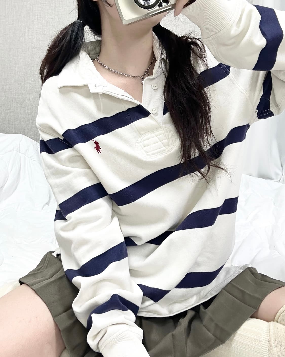 폴로 버건디포니 단가라 럭비티 상품이미지1