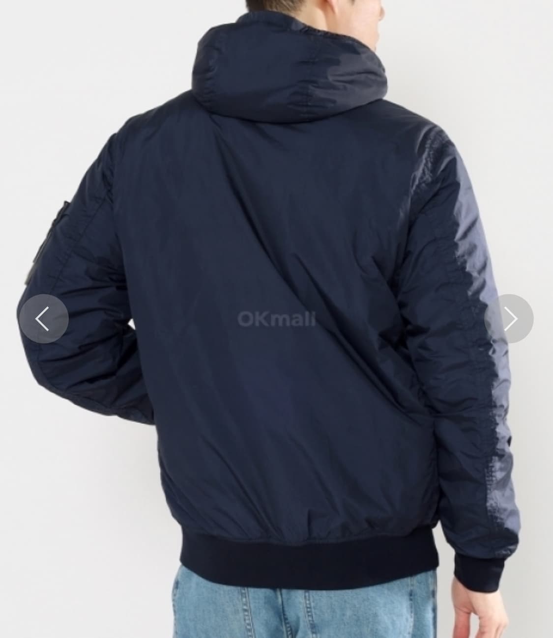 스톤아일랜드 나일론 후드 블루종(791540823 V0020) 후드집업 상품이미지6