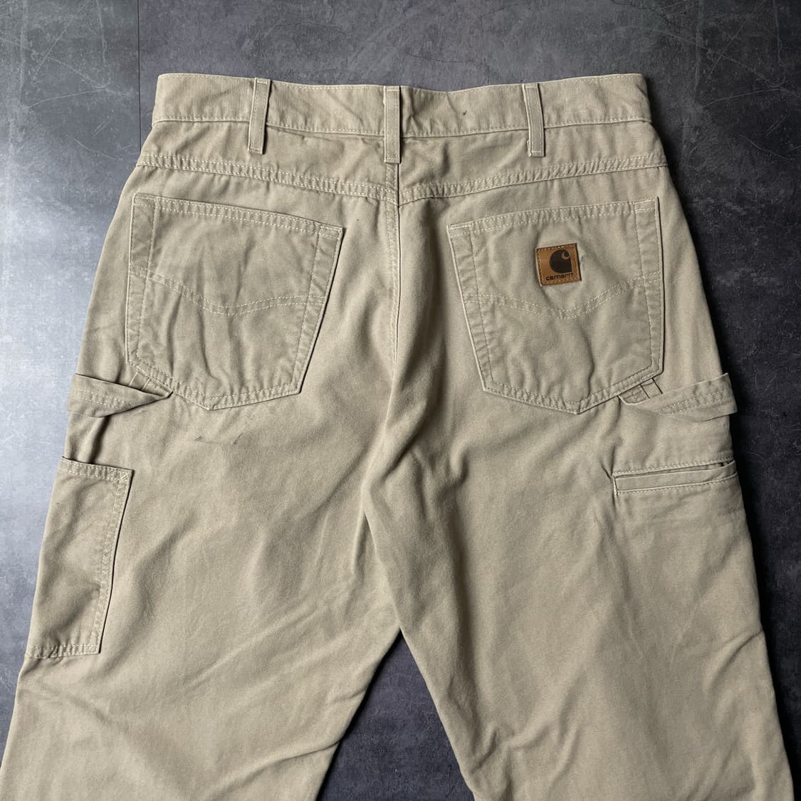 CARHARTT 칼하트 빈티지 베이지 싱글니 카펜터팬츠 상품이미지6