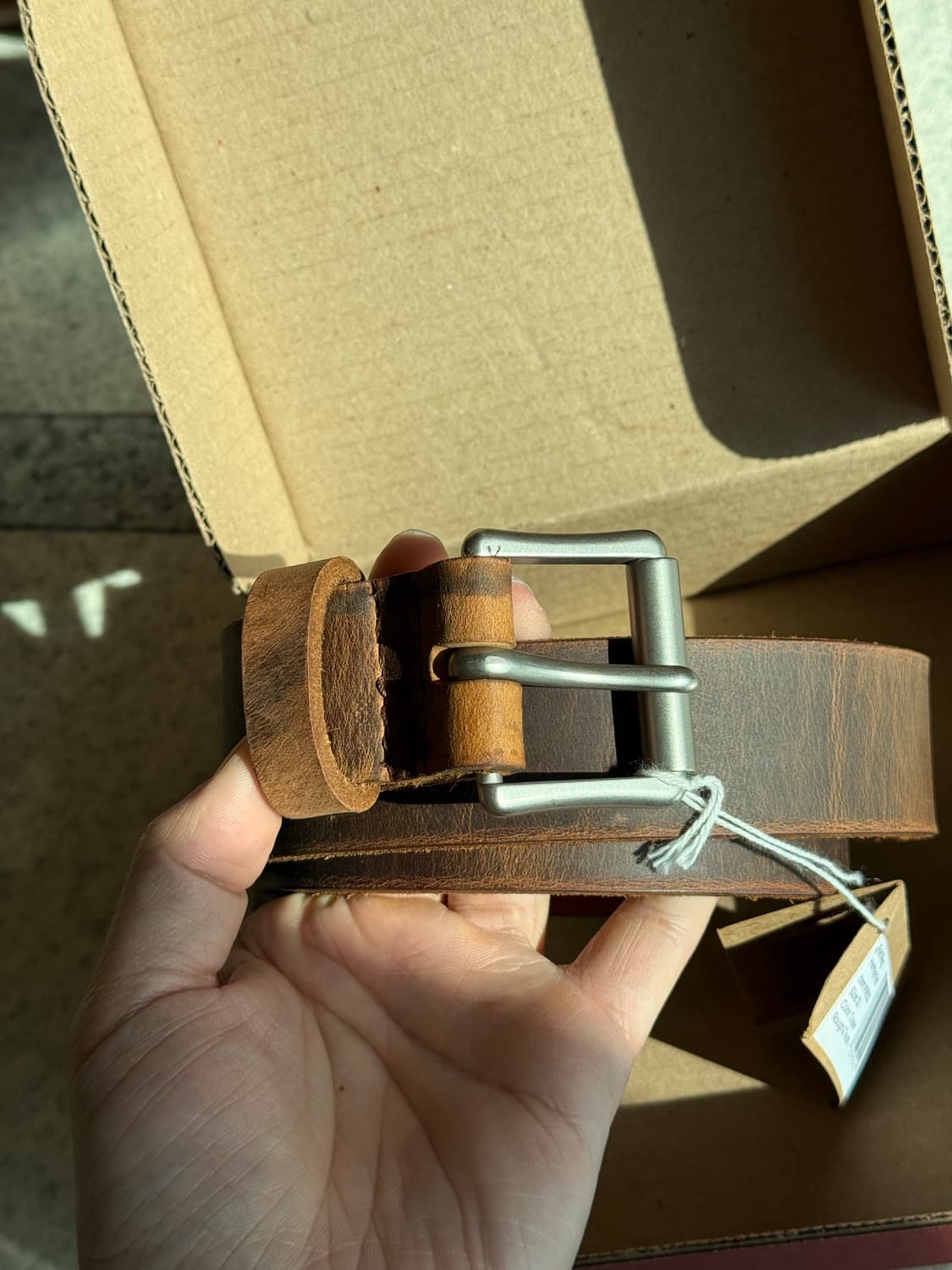 레드윙 헤리티지 벨트 32 카퍼 러프앤터프 새상품 상품이미지1