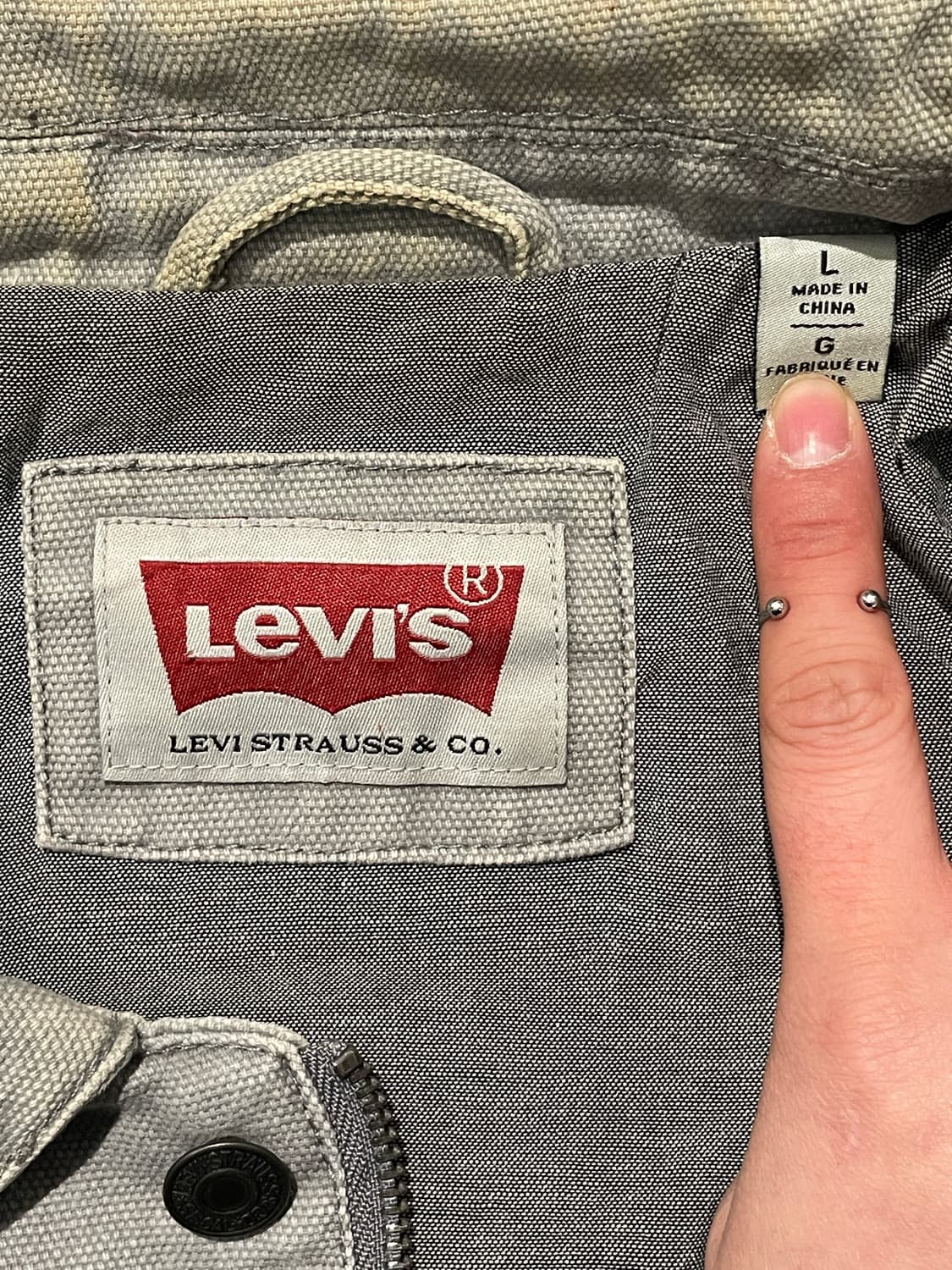 90s 리바이스 트러커 워크자켓 상품이미지7