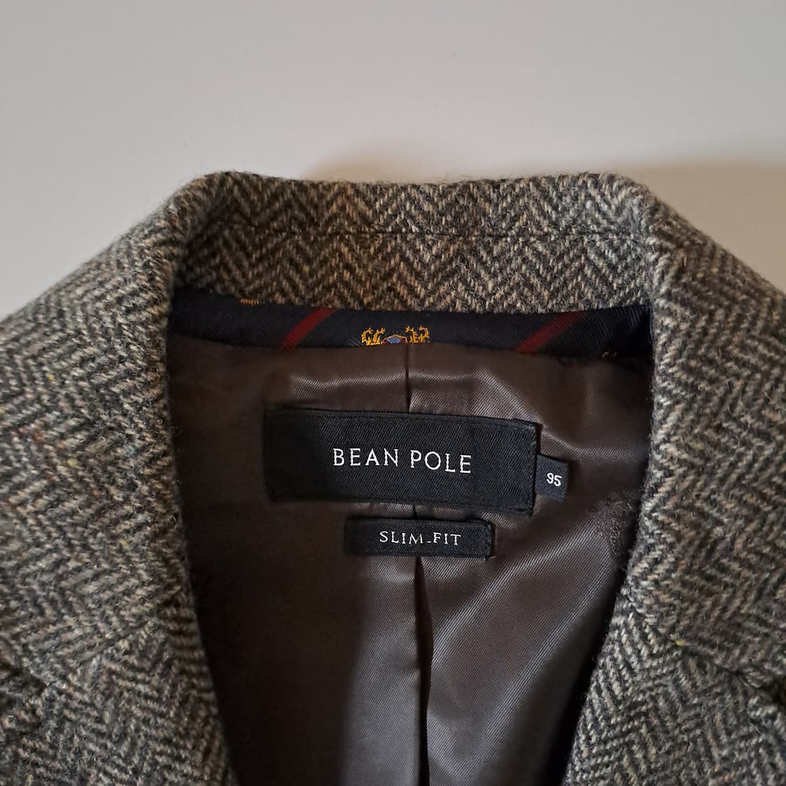 (택포) 빈폴 블랙라벨 헤링본 자켓 95 A933 상품이미지8