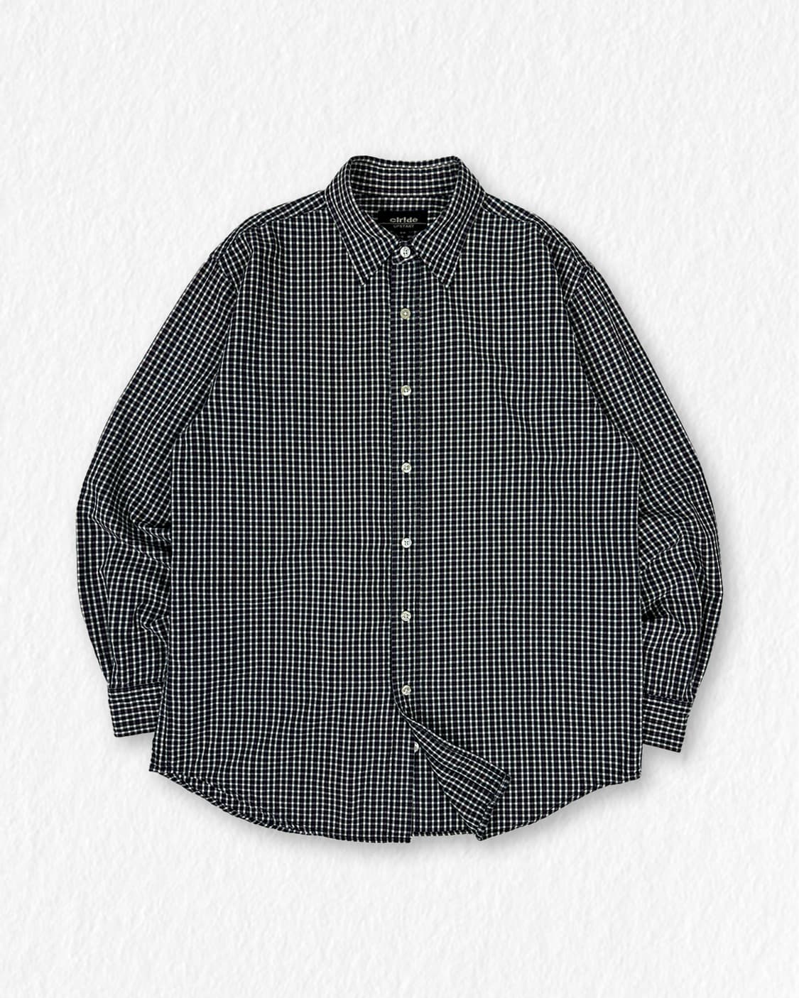 CLRIDE 체크 셔츠 상품이미지1