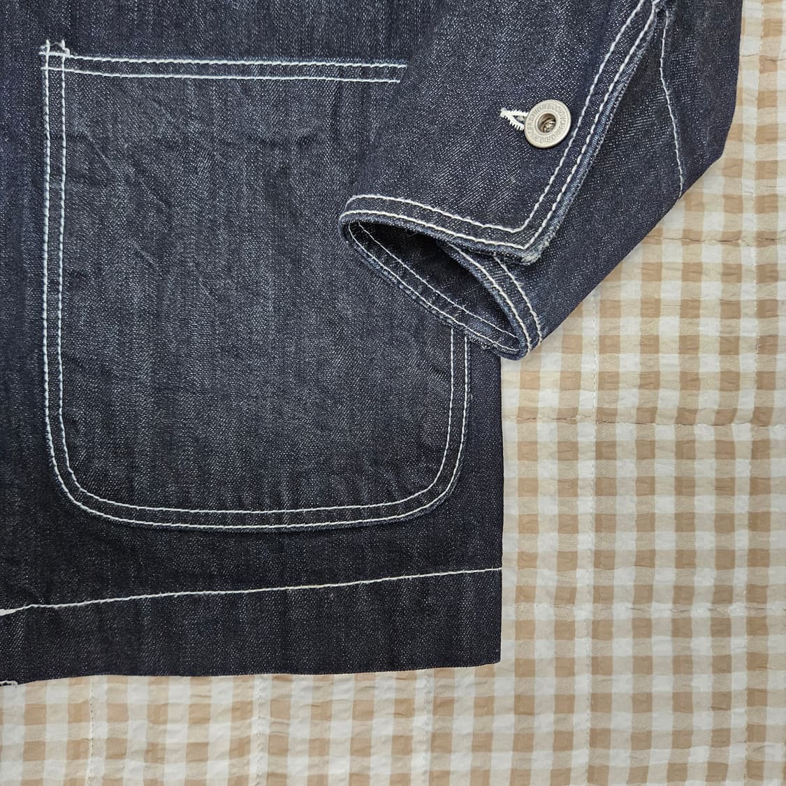 HARE 하레 데님 청자켓 남자100 상품이미지4