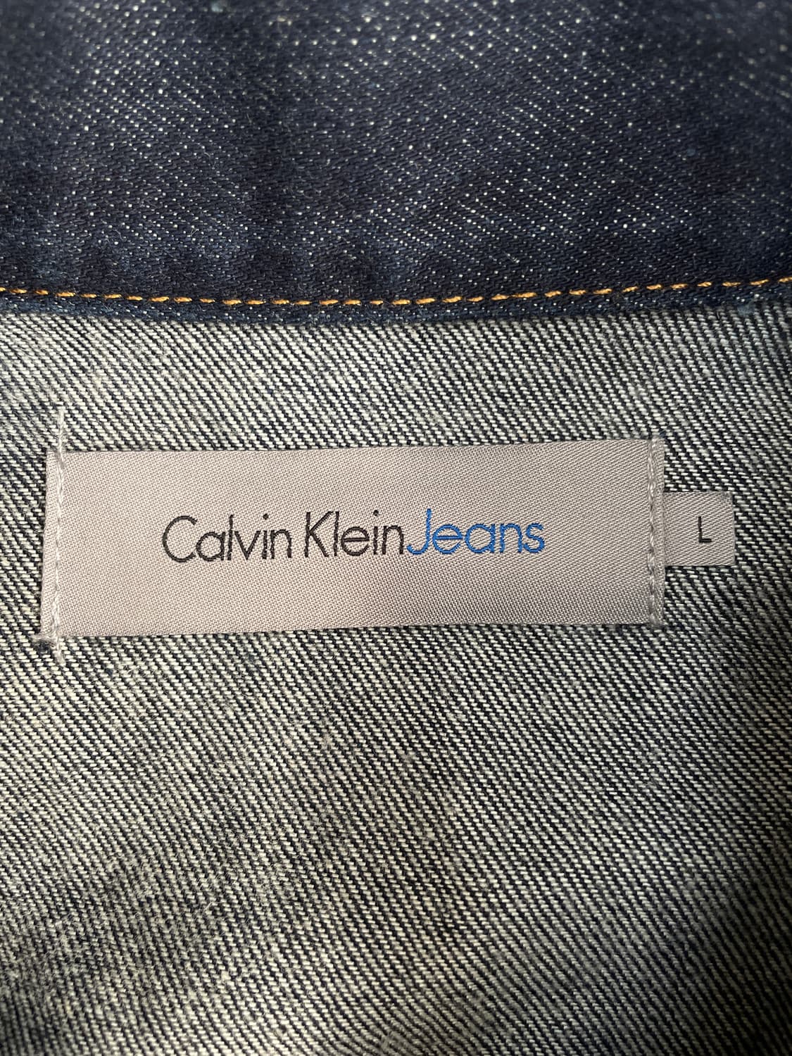 캘빈클라인 진 트러커 데님 자켓 생지 인디고 상품이미지7