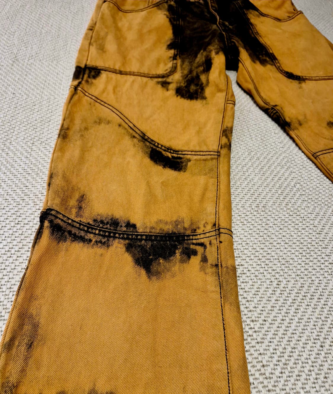 메종미네드 체다 오렌지 커브 데님팬츠 50 상품이미지7