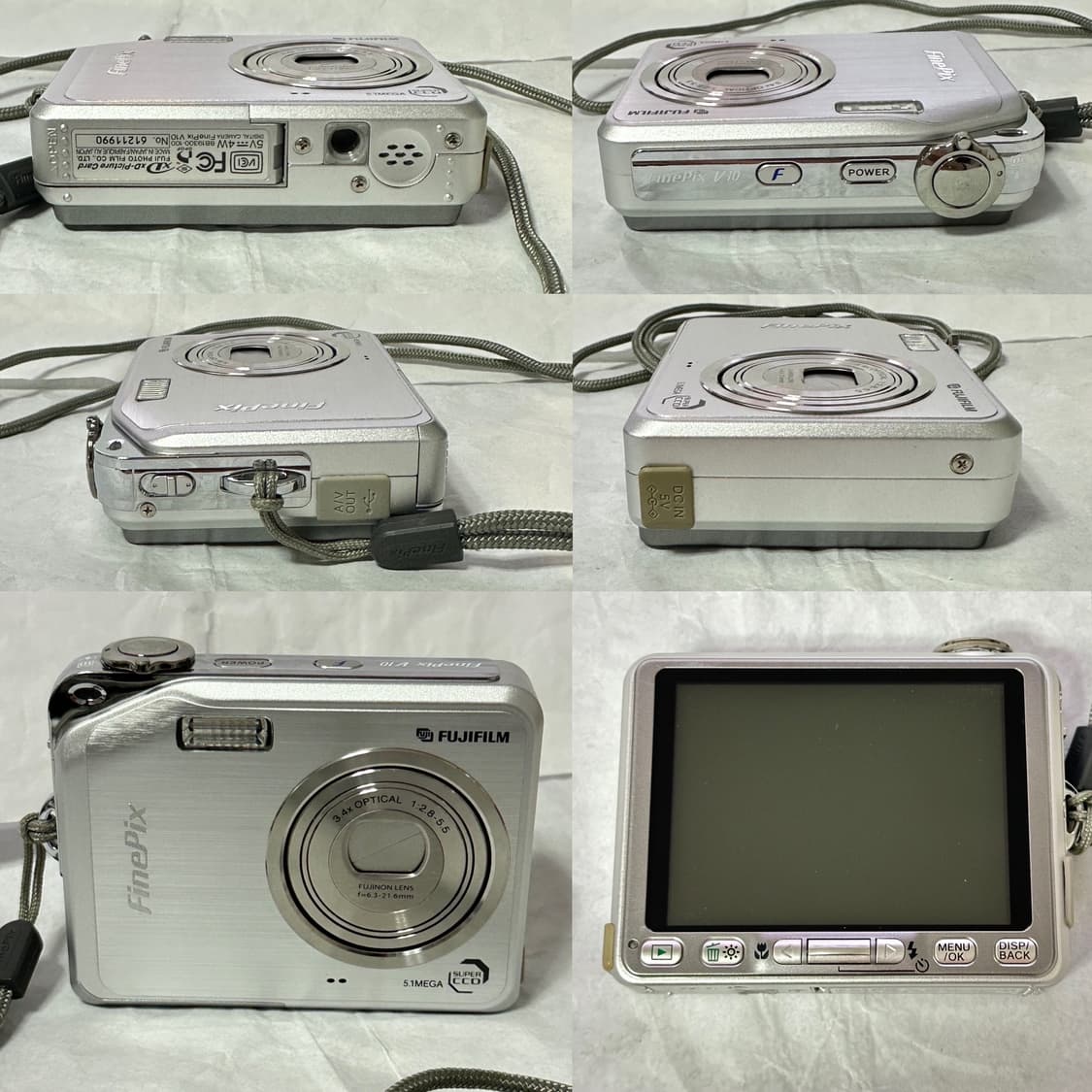 레어/민트급/풀박스 슈퍼CCD 📸 후지필름 FinePix V10 상품이미지8