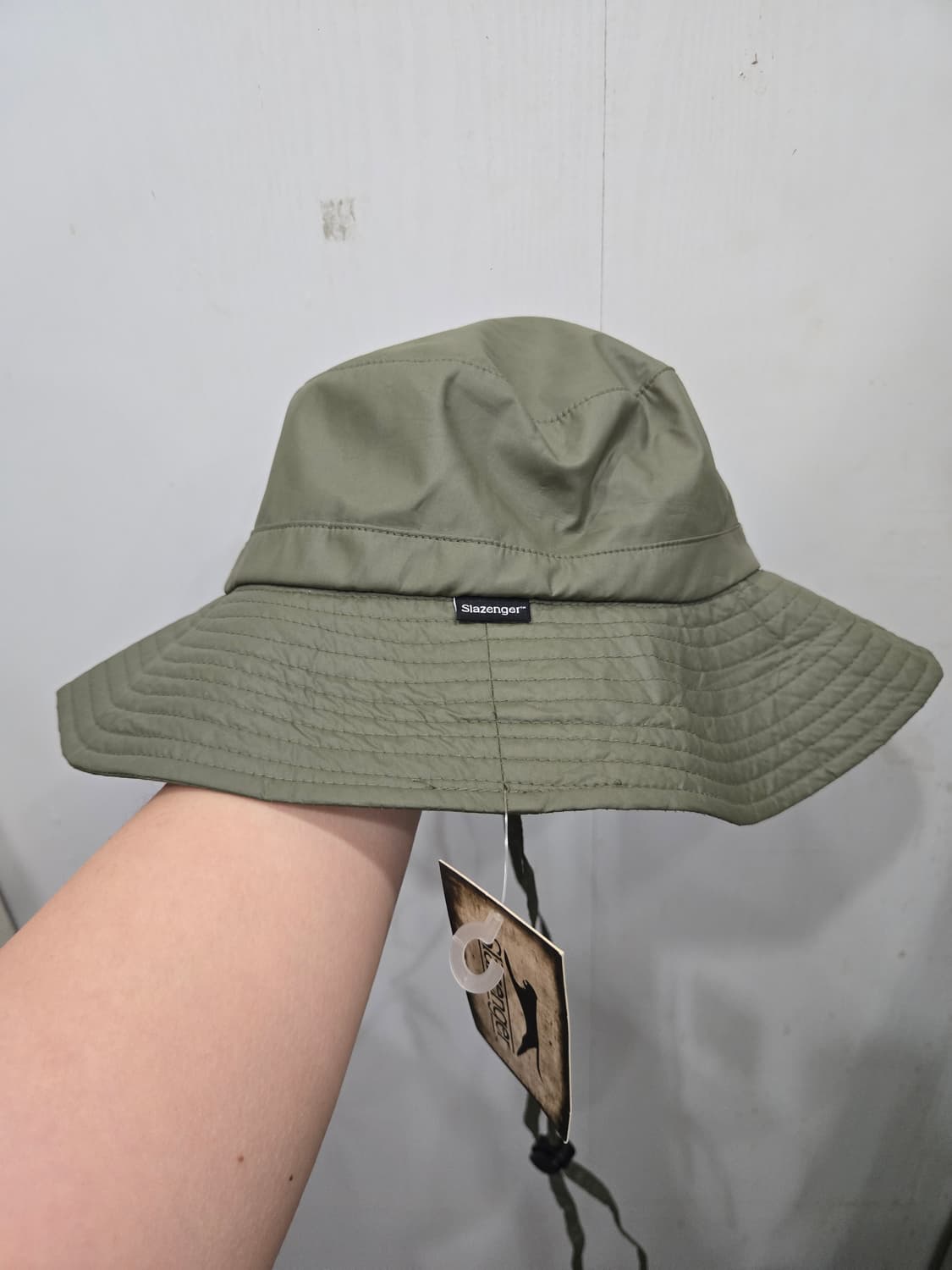 56-58사이즈,택있는 새상품)) Slazenger 슬레진저 버킷햇 모자 상품이미지1