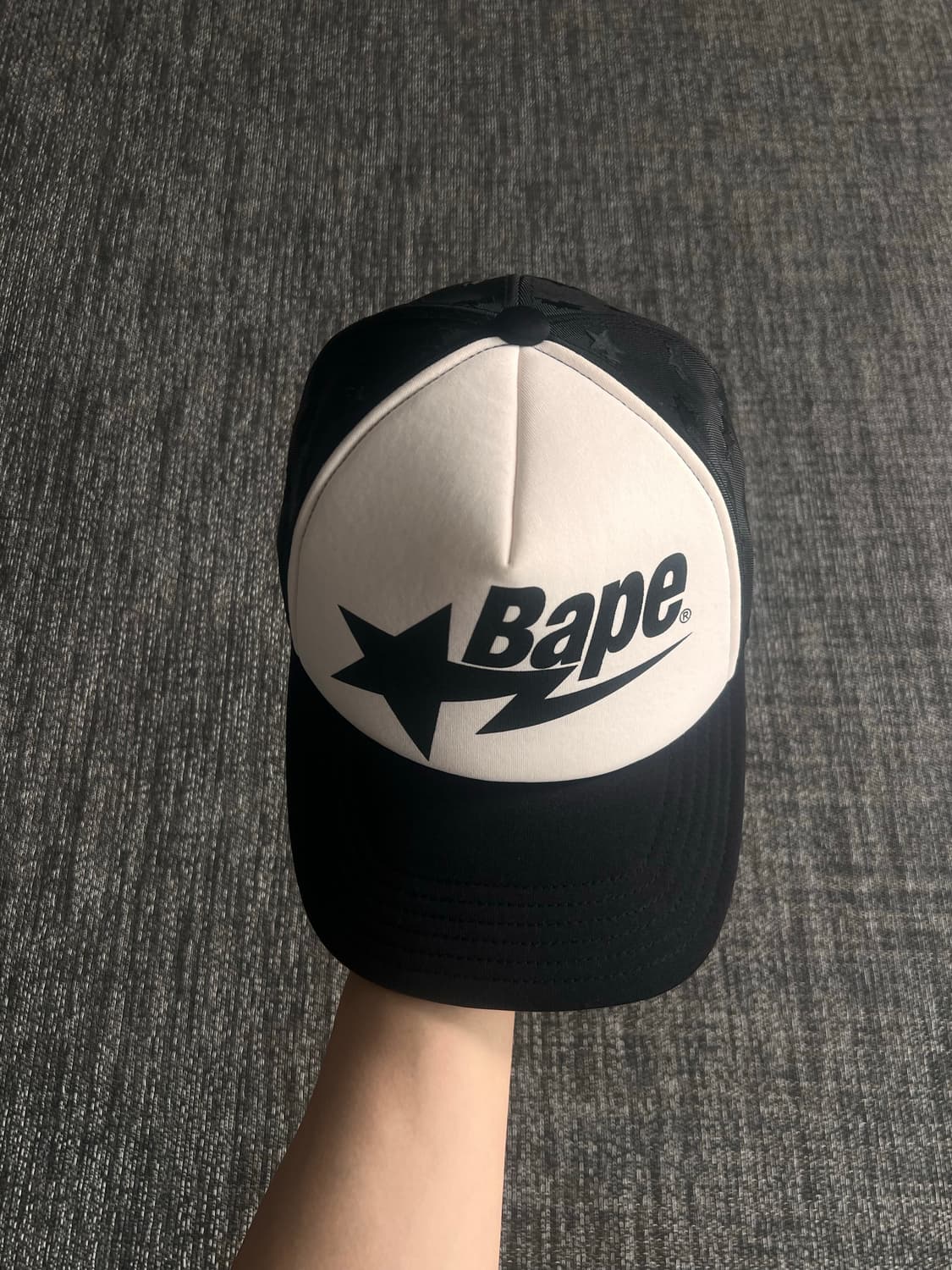 [Bape Sta Mesh Cap Black] 상품이미지2