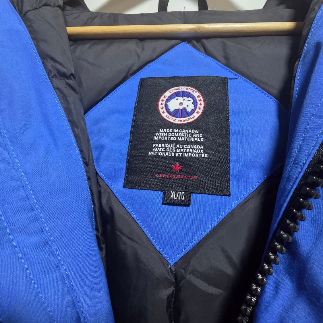 캐나다구스 익스페디션 파카 블루 색상 XL ! 상품이미지4