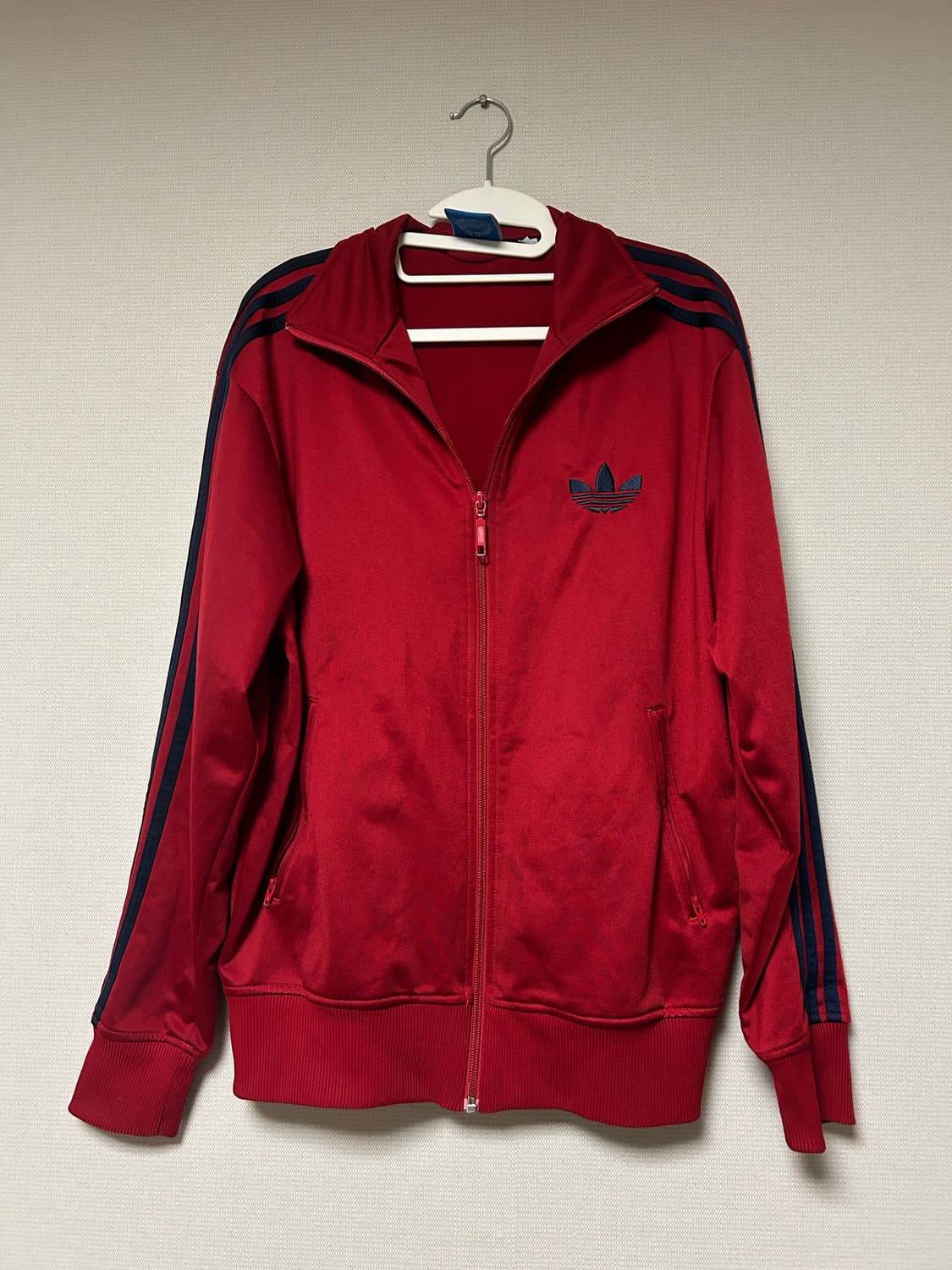 아디다스 트랙탑 져지 버건디 네이비 상품이미지1