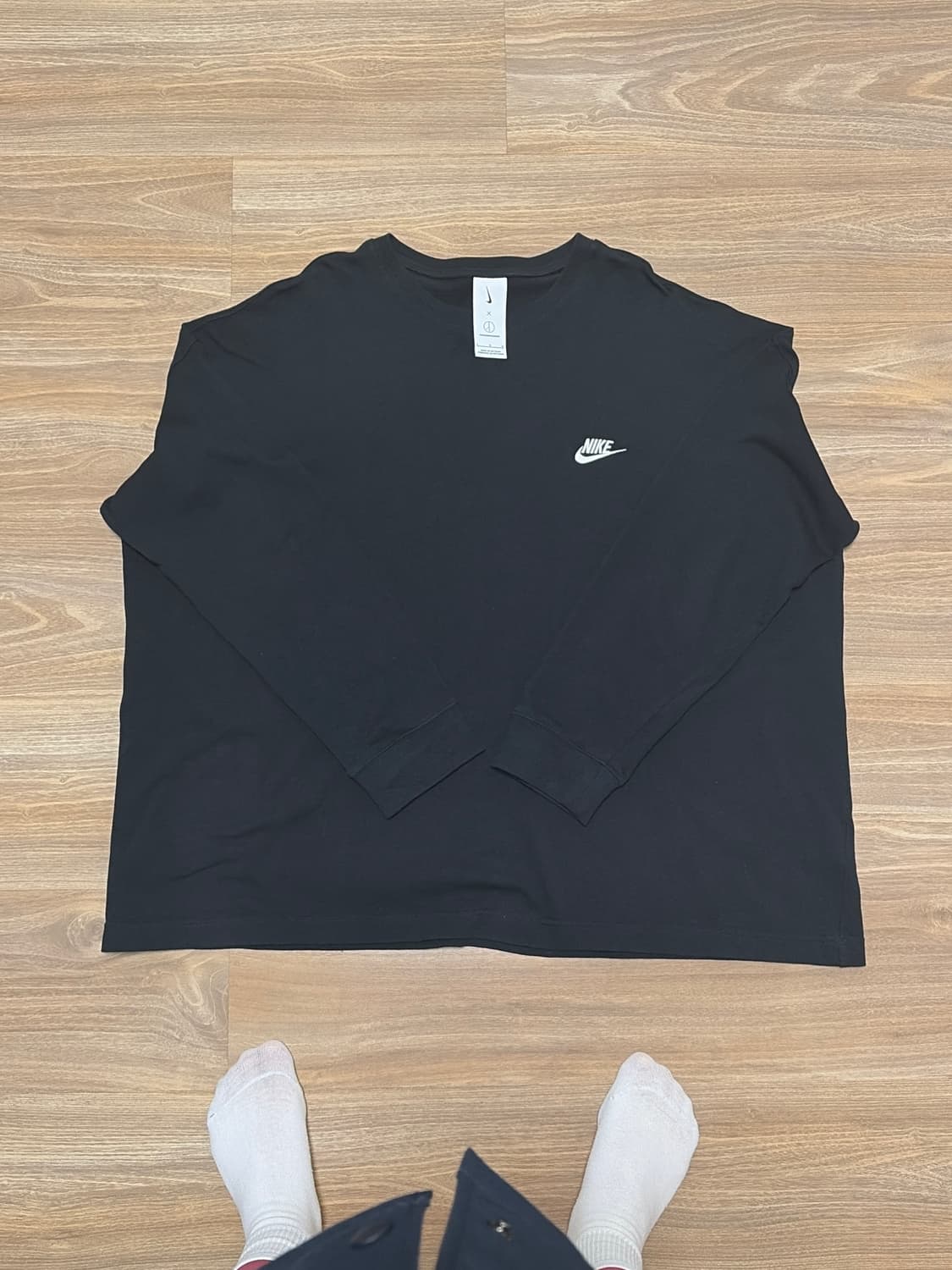 나이키 피스마이너스원 블랙 100 L 상품이미지2