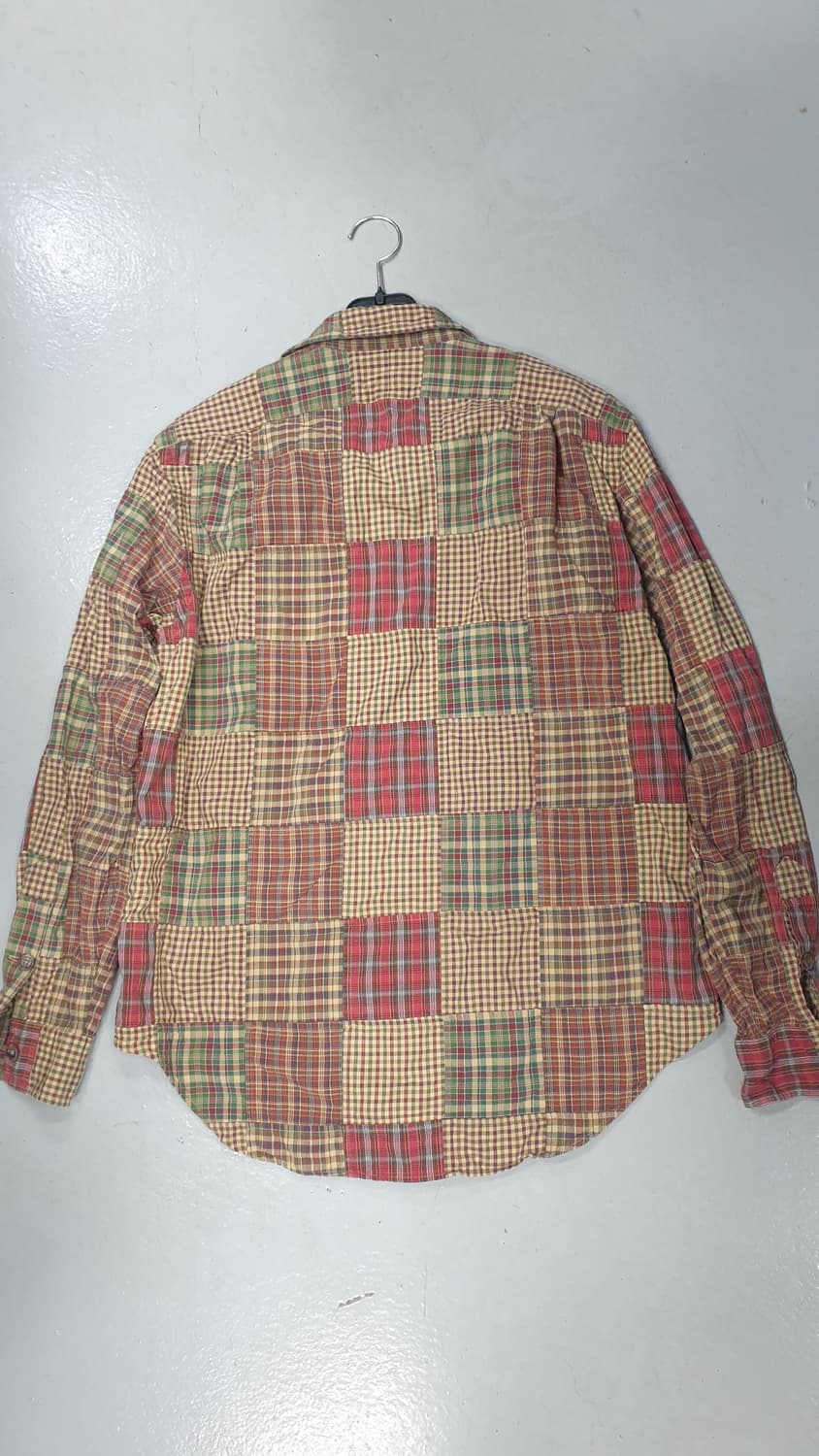 폴로 랄프로렌 패치워크 셔츠 M 상품이미지2