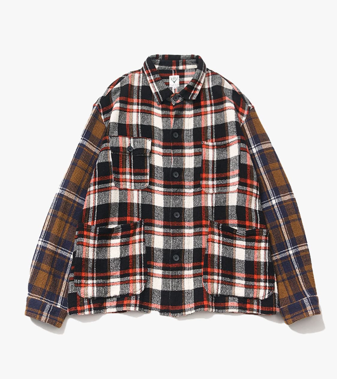SOUTH2 WEST8 - COVERALL CHECK SHIRT 상품이미지1