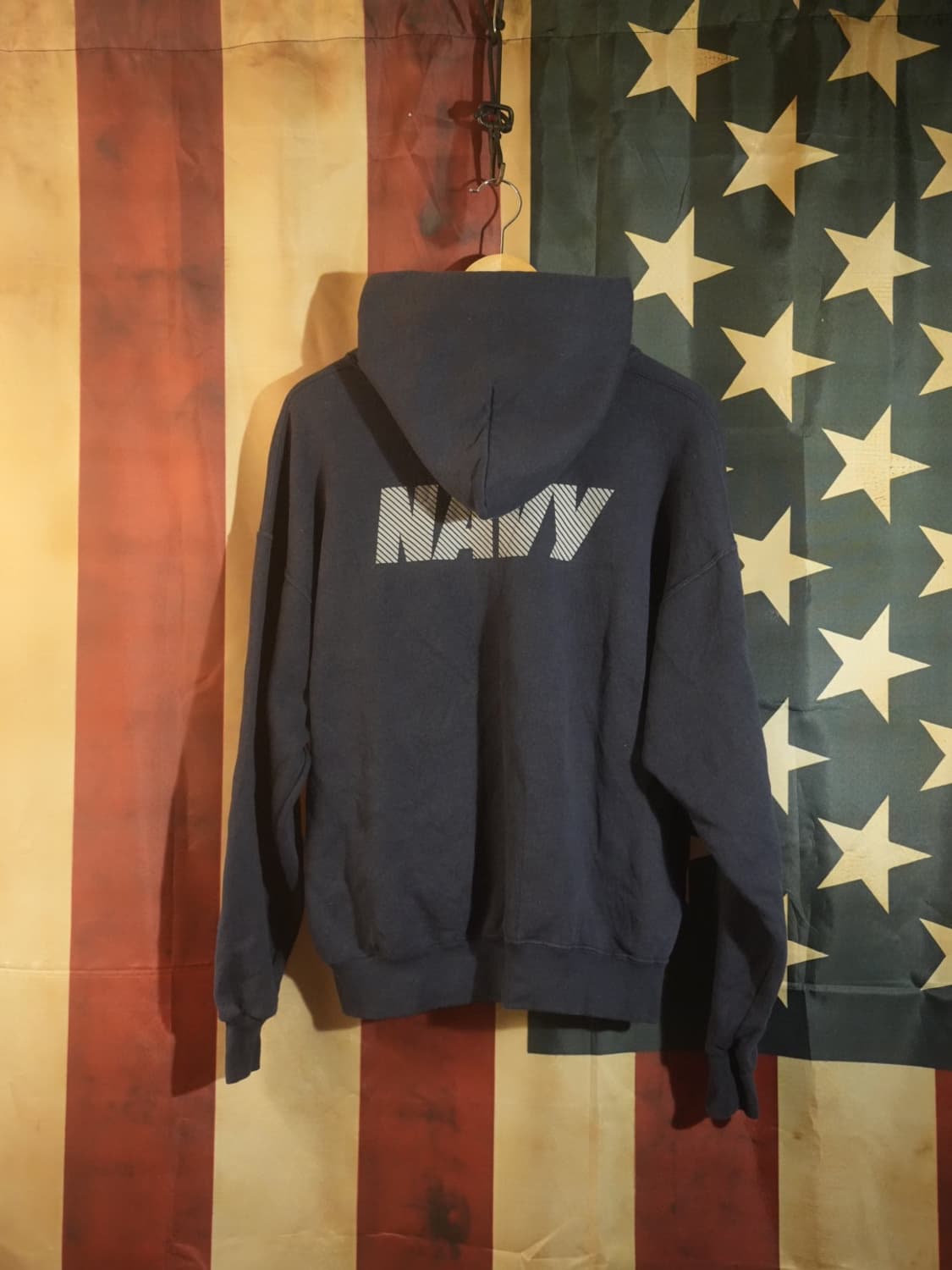 US NAVY HOODIE (L) 상품이미지2